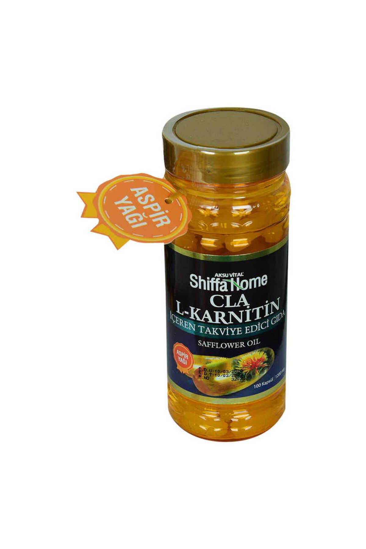 MyDrop Shiffa Home Cla L-Karnitin Aspir Yağı Yumuşak 1000 Mg x 100 Kapsül
