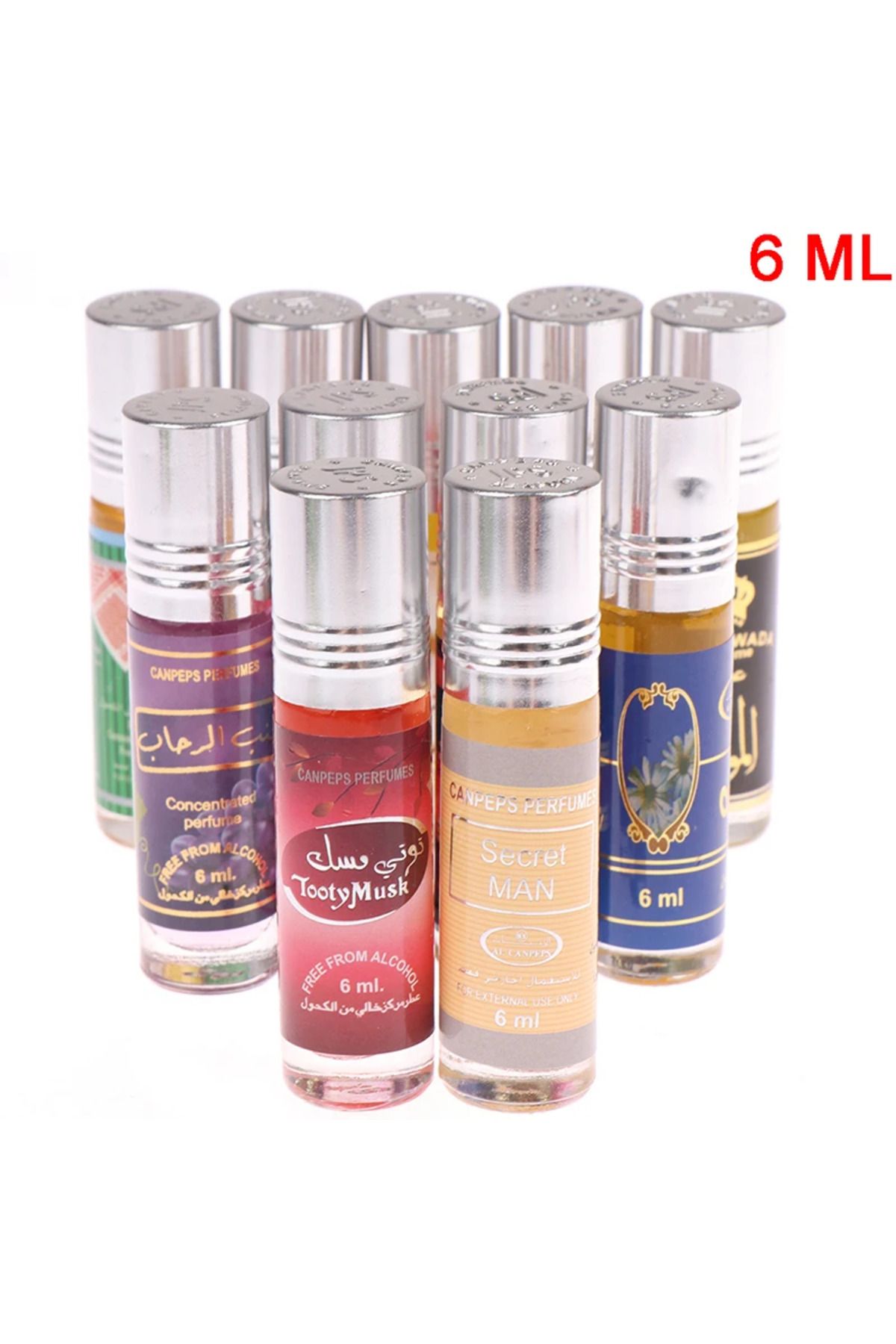 Choice-6 مل عطر رول اون للمسلمين برائحة عطرية زيتية للجسم برائحة تدوم طويلاً 2