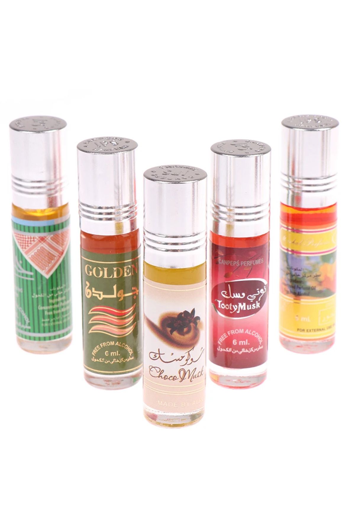 Choice-6 مل عطر رول اون للمسلمين برائحة عطرية زيتية للجسم برائحة تدوم طويلاً 4