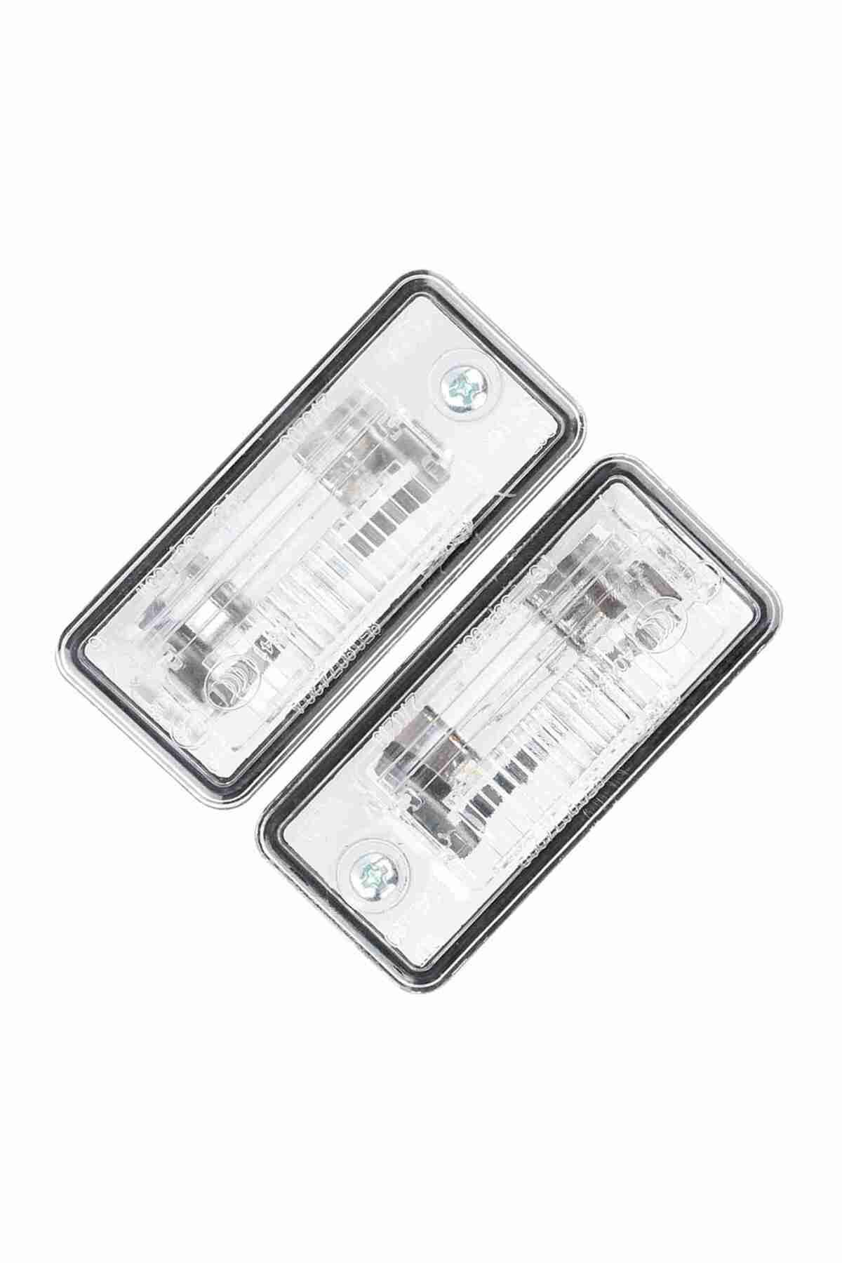 Choice-Pair of License Plate Light 8E0807430A 8E0807430B Fit for A3 A4 A5 A6 C6 A8 D3 Q7 RS4 2