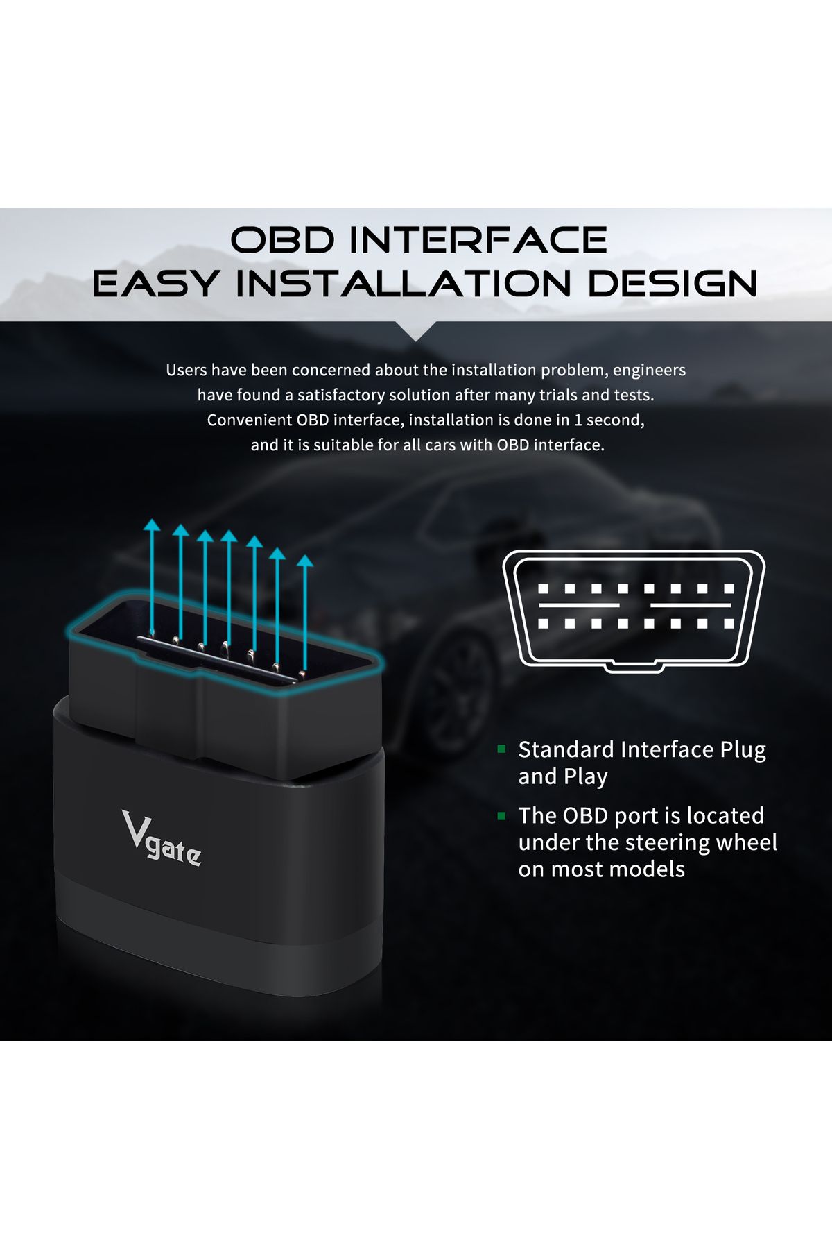 Choice-New Vgate iCar Pro 2S ELM327 Bluetooth 5.3 for Android/IOS/PC OBD2 Car Diagnostic Tool elm 327 Up... 2