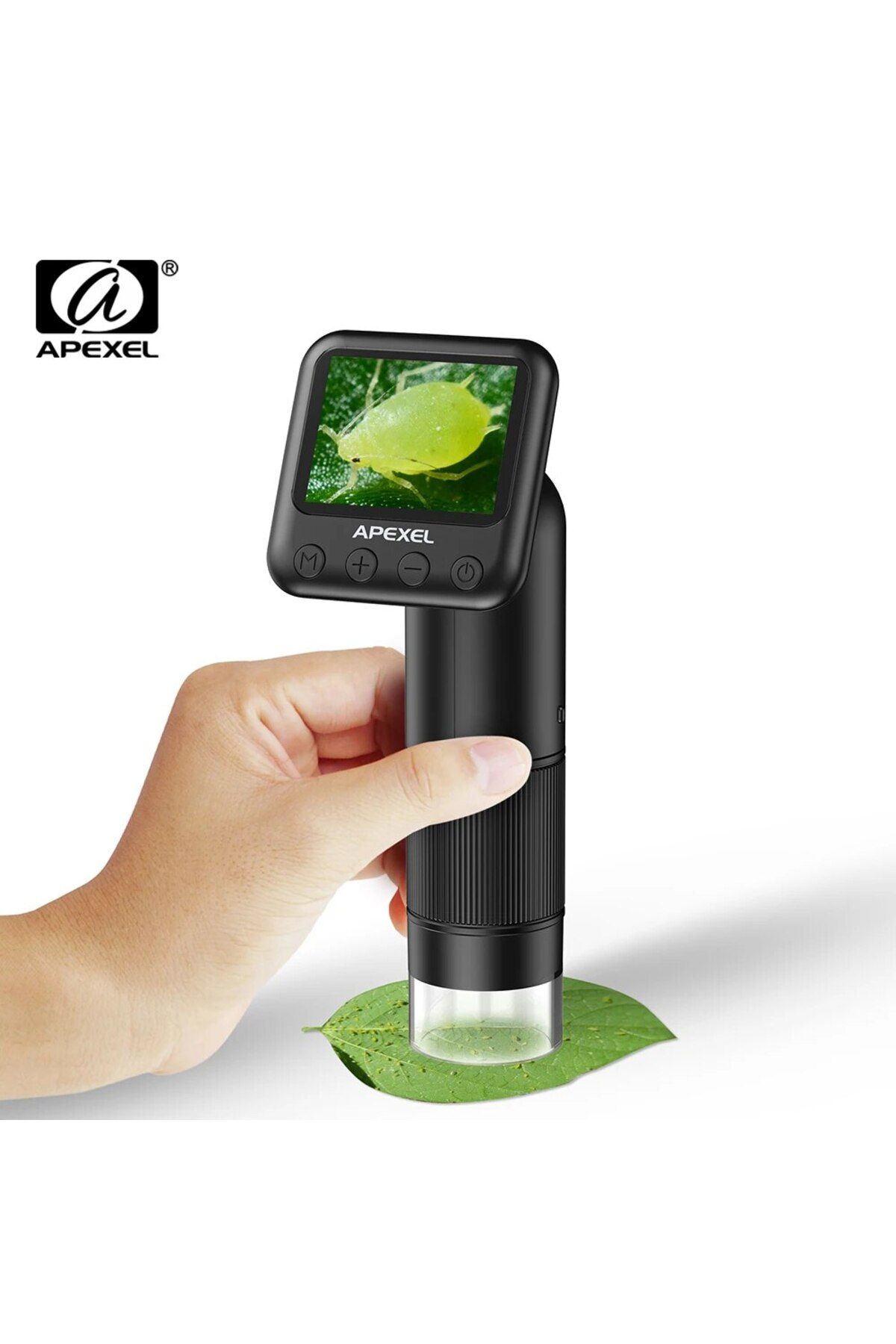APEXEL-400-800X Digital Microscope WIth LCD Screen USB Microscopes for PCB Video Soldering Kids G... 2