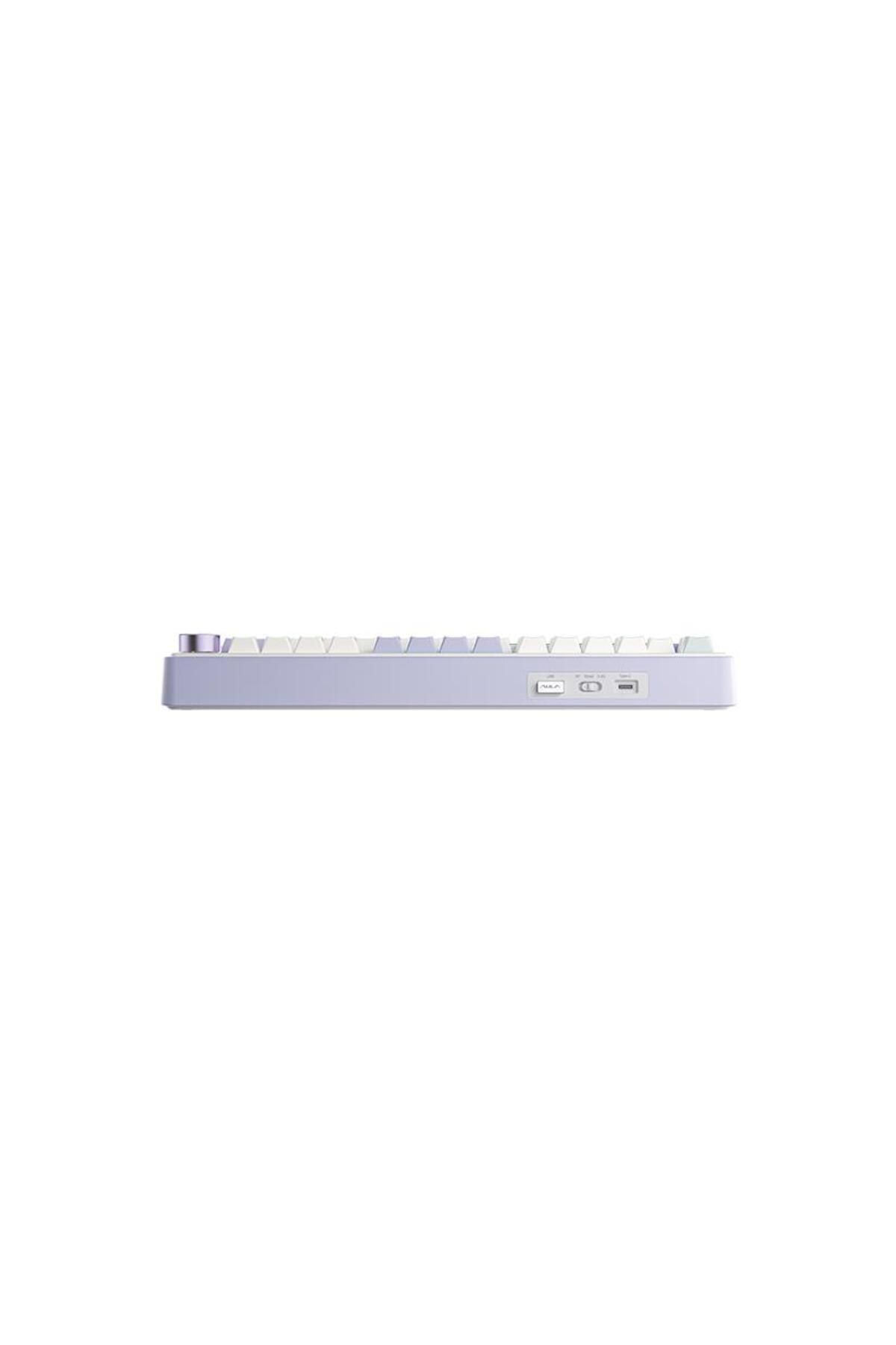 Aula-F75 Mechanical Rgb Tkl Gray Switch Wireless Macro Hot Swap Keyboard Pastel 5