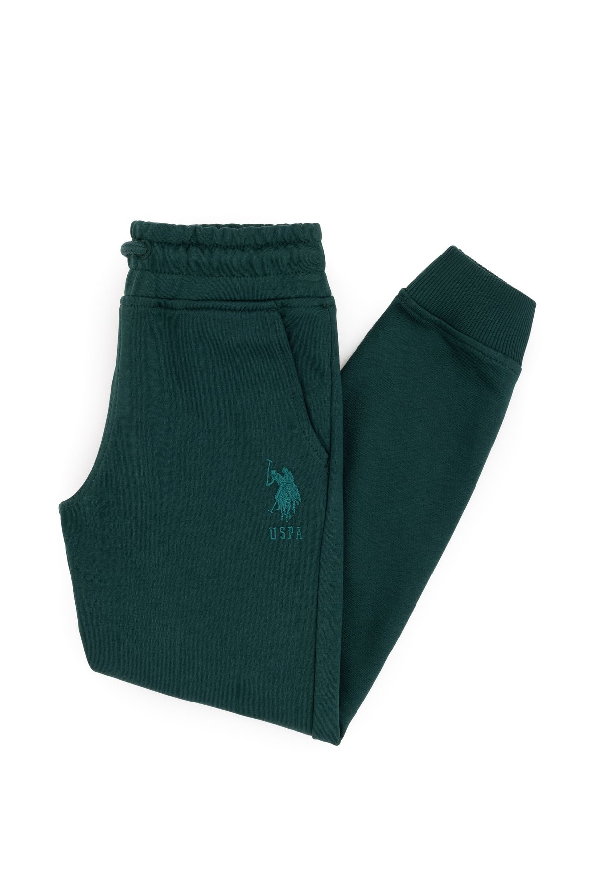 U.S. Polo Assn.-Boy's Dark Green Sweatpants 50289136 -Vr079 1