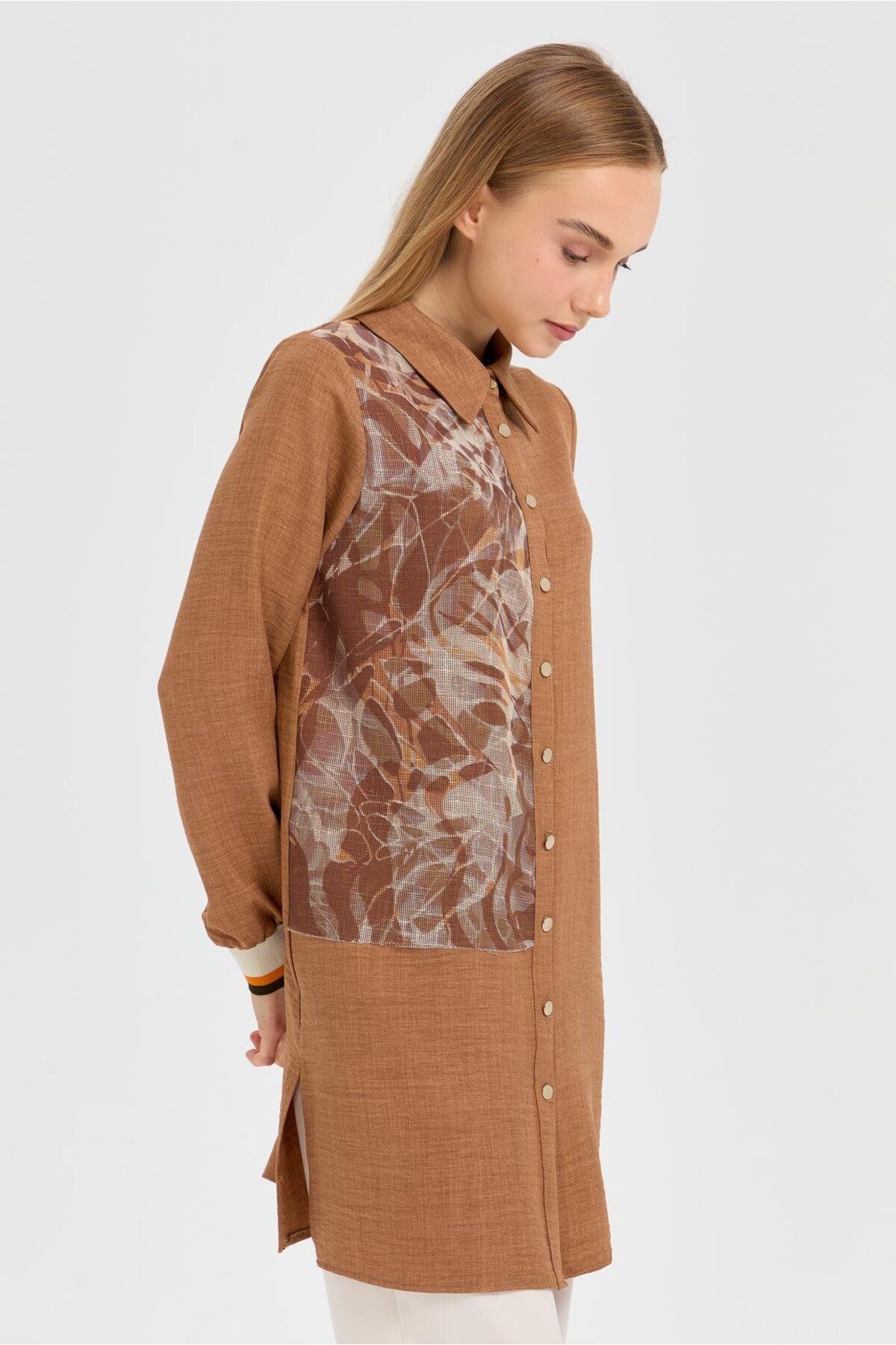 Esswaap-Camel Tunic - Mesh Detailed 3
