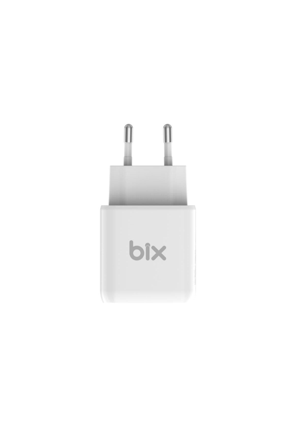 Bix Bx-pd25ta 25w Pd Hızlı Şarj Adaptörü Beyaz