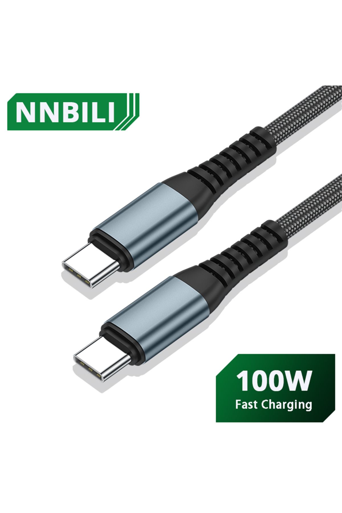 Choice-100W USB C To USB Type C Cable USBC PD Fast Charging Charger Cord USB-C 5A TypeC Cable 1M 2M For ... 2