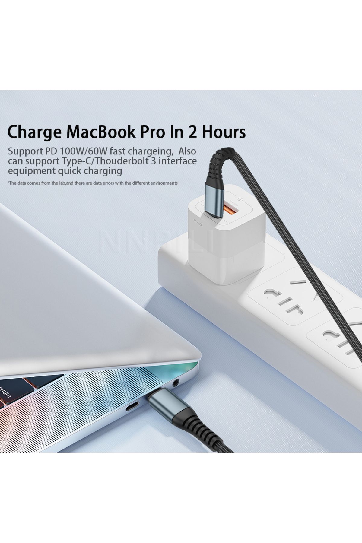 Choice-100W USB C To USB Type C Cable USBC PD Fast Charging Charger Cord USB-C 5A TypeC Cable 1M 2M For ... 3