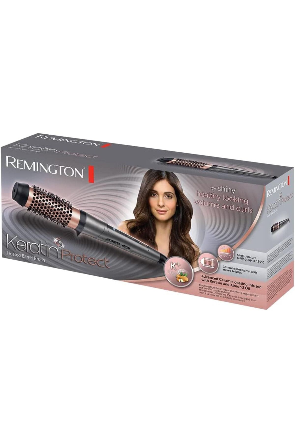 Remington-Keratin Protect Heated Barrel Brush 2
