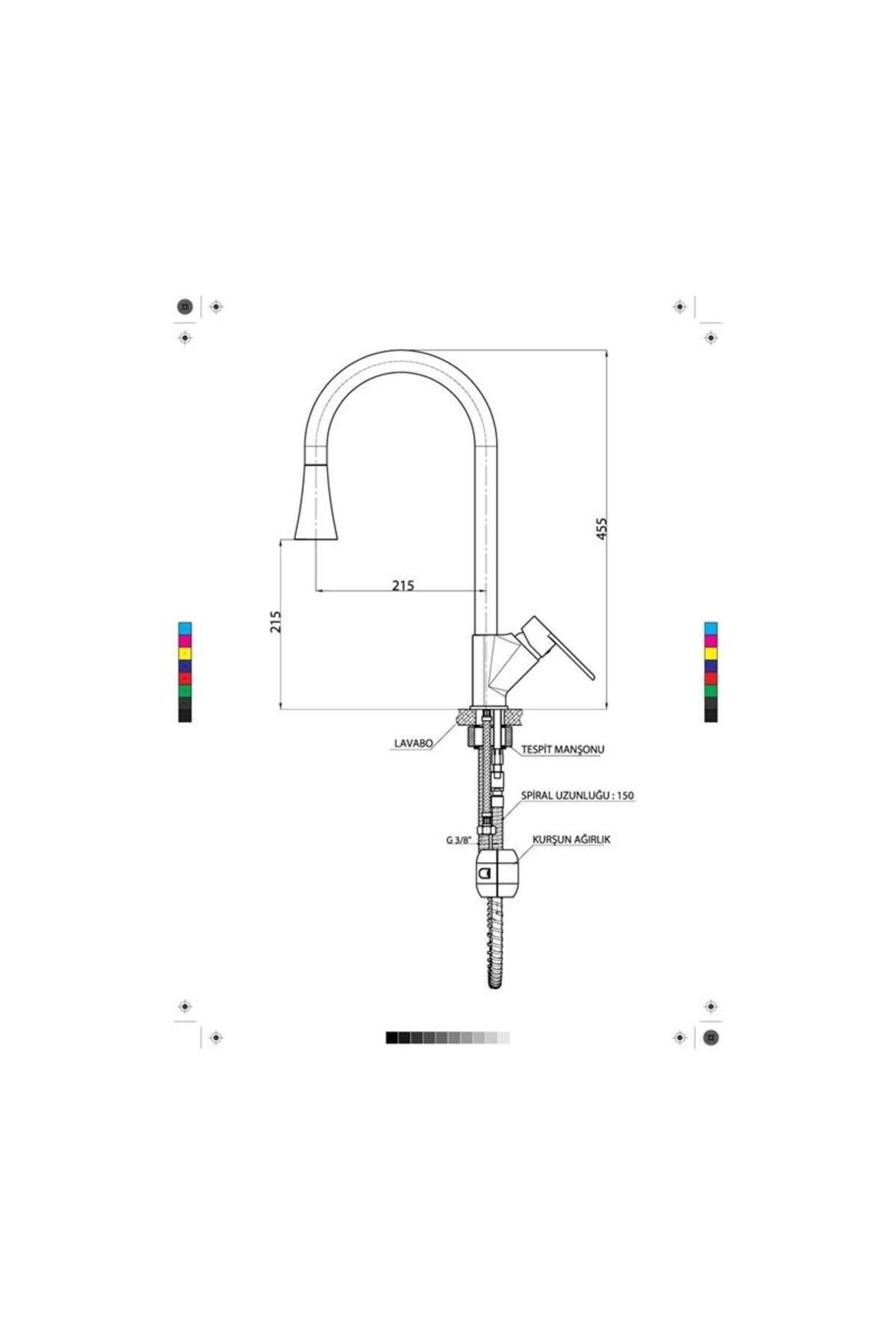 GPD-Atros Spiral Sink Faucet - Stylish and Functional Design 3