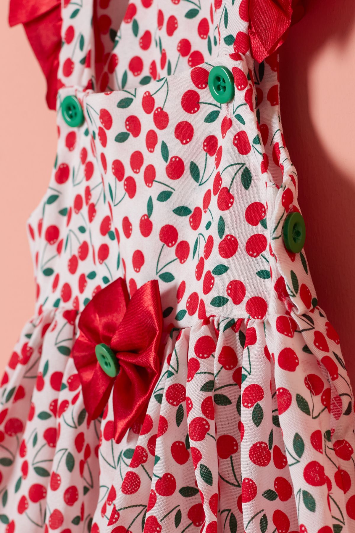 Cansın Mini-Fruit Printed Baby Girl Dress - 1-3 Months 14324 2