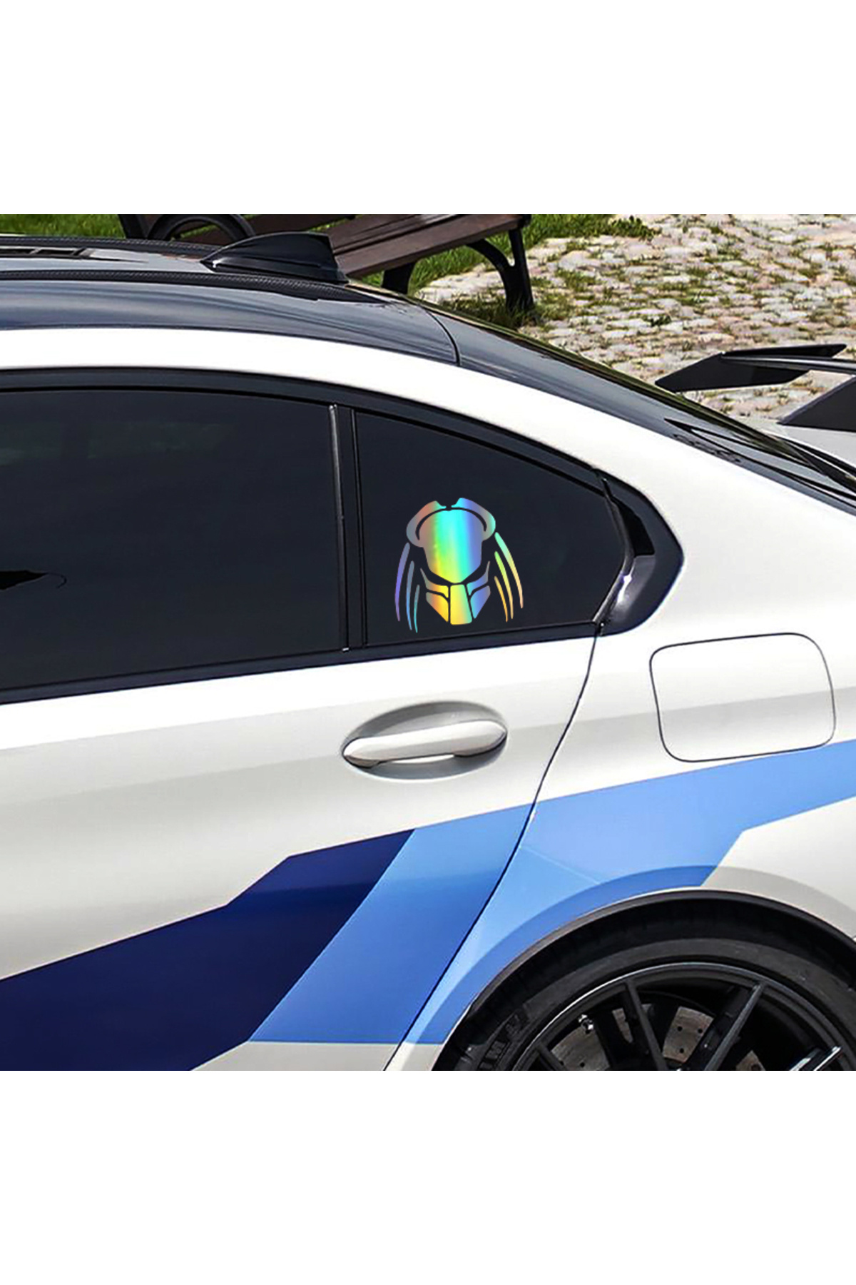 Choice G163 funny vinyl car sticker Predator ?????? waterproof car