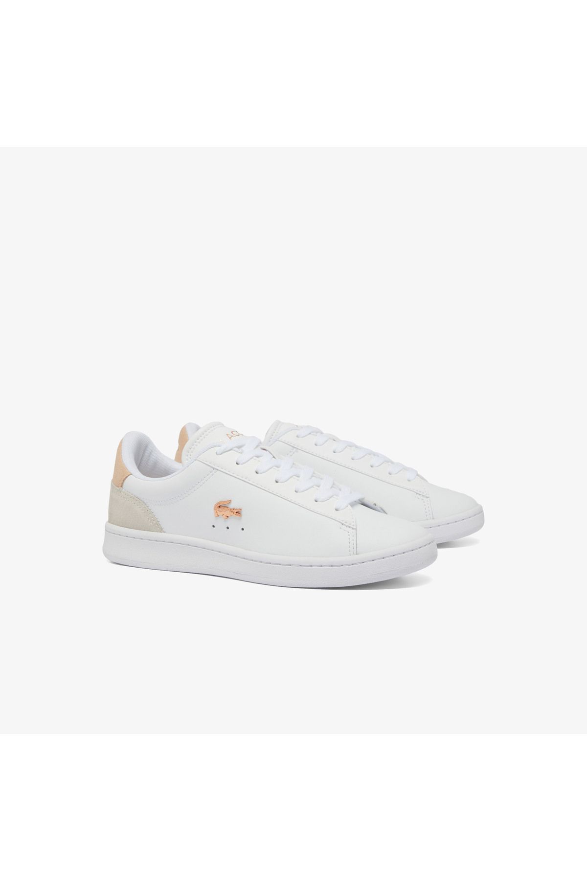 کفش کتانی سفید زنانه کارنابی Lacoste