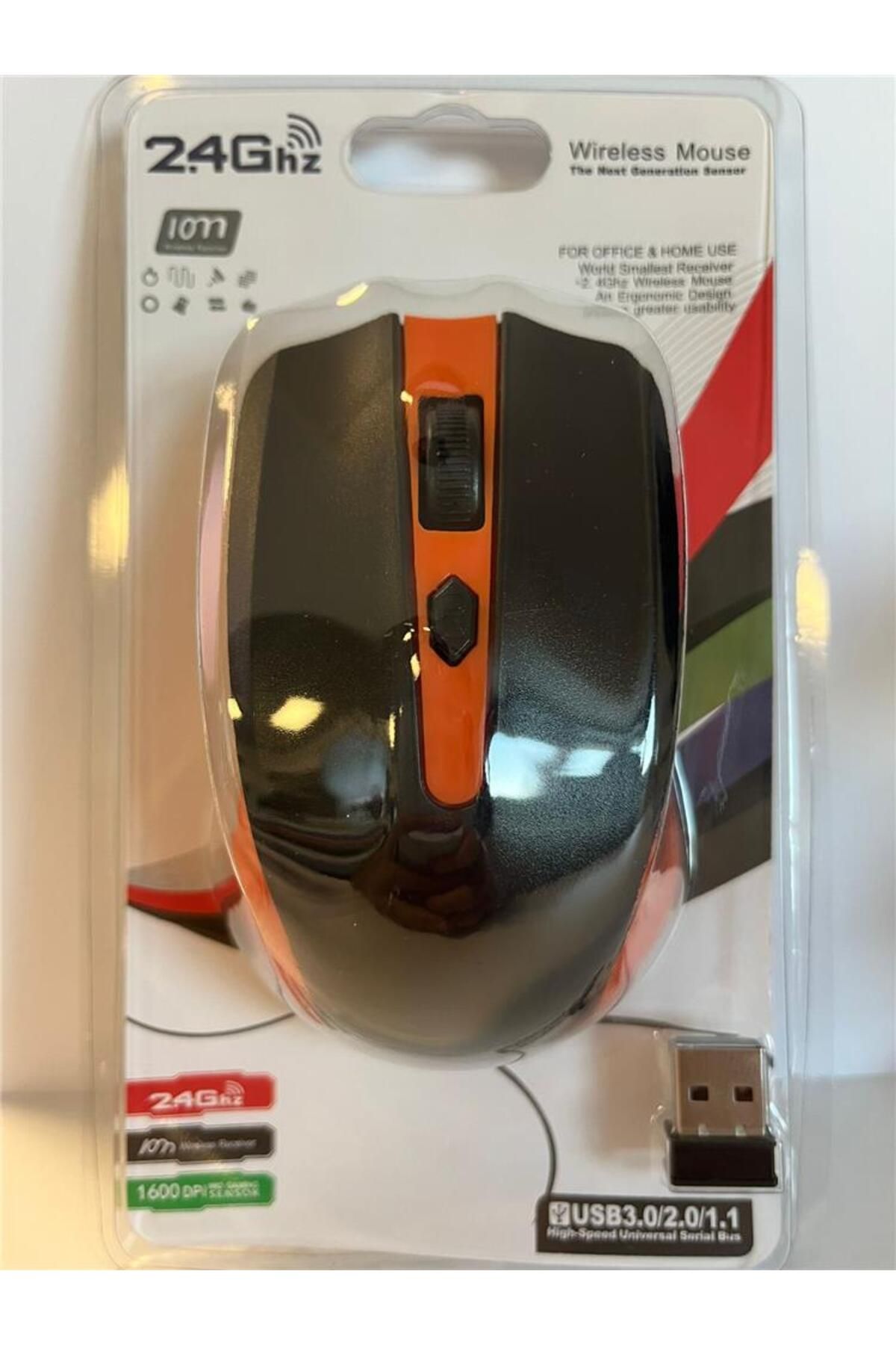 Vobotek Teknoloji Elba G-211 Turuncu 2.4Ghz Kablosuz Mouse
