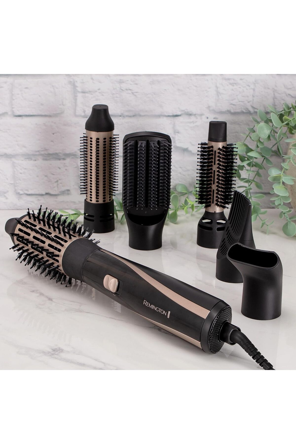 Remington-Blow & Dry Air Styler - Hair Dryer Hot Brush Hair Curler AS7700 1