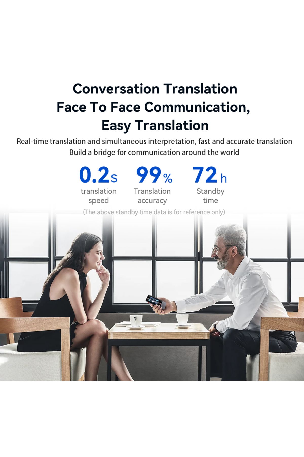 Bisofice-Language Translator Device Portable Voice Translator 139 Foreign Language Translation Device 6