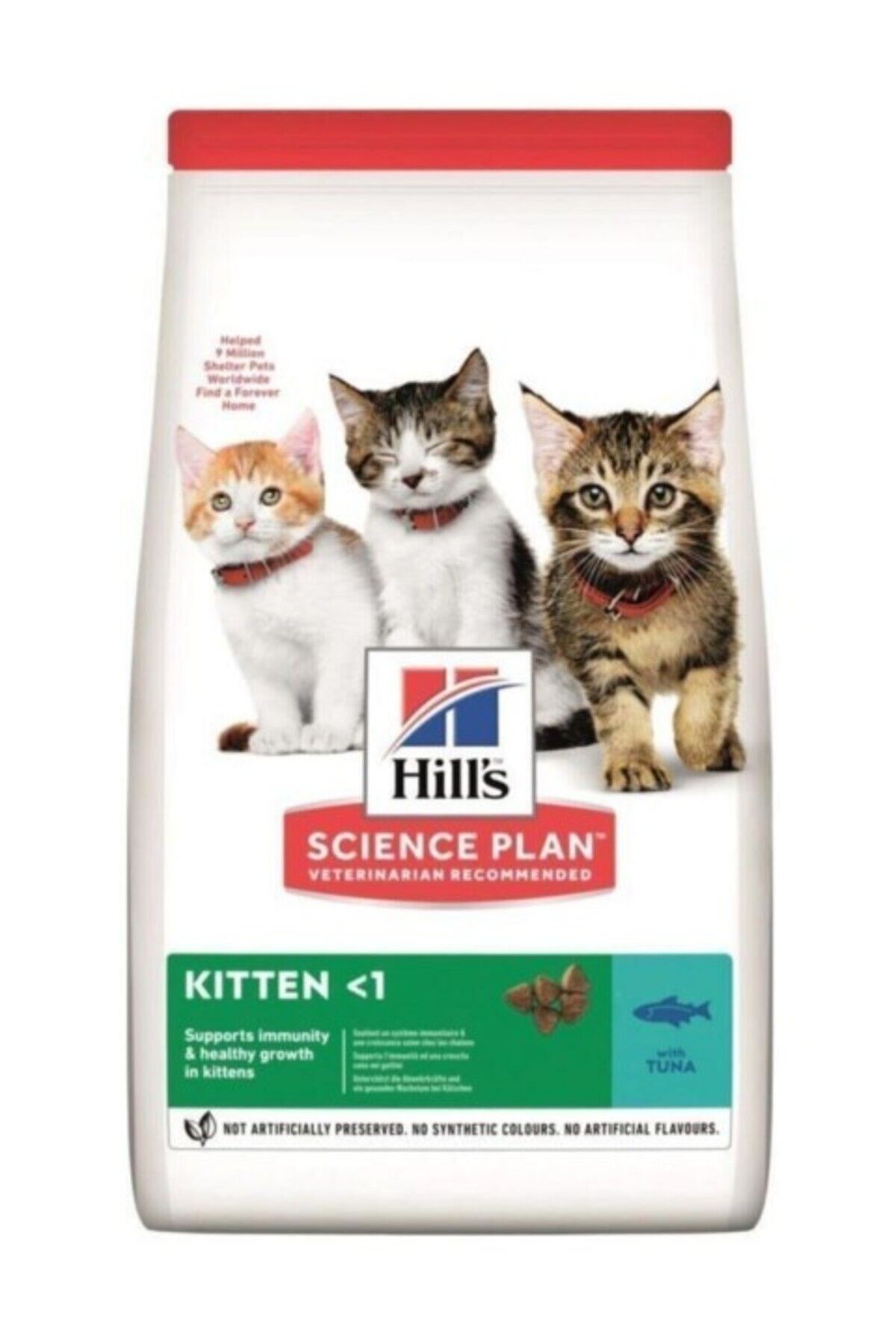 Hill's SCIENCE PLAN Ton Balıklı Yavru Kedi Maması 1,5 Kg