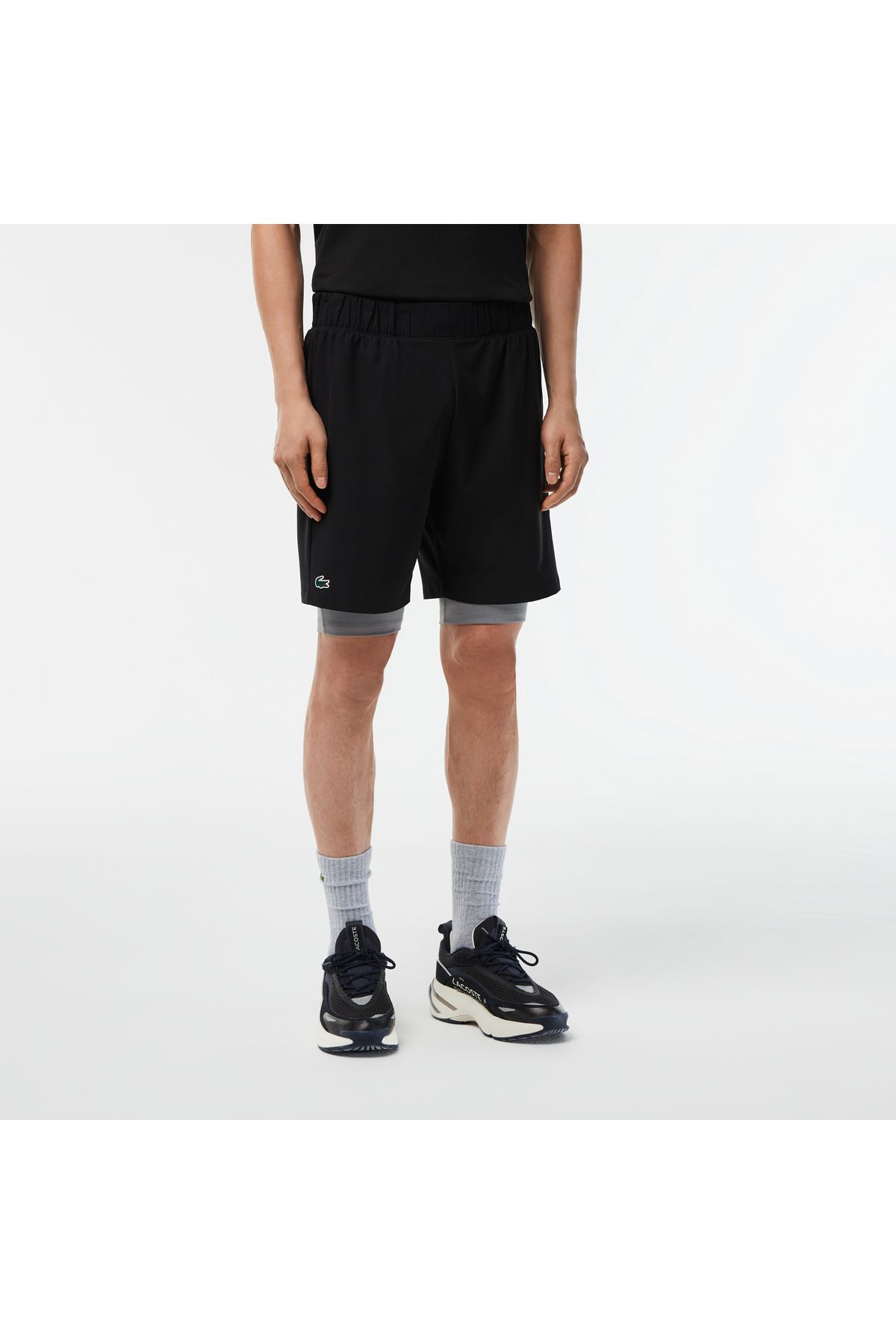 شلوارک و برمودا آبی مردانه مشکی مناسب اورجینال Lacoste