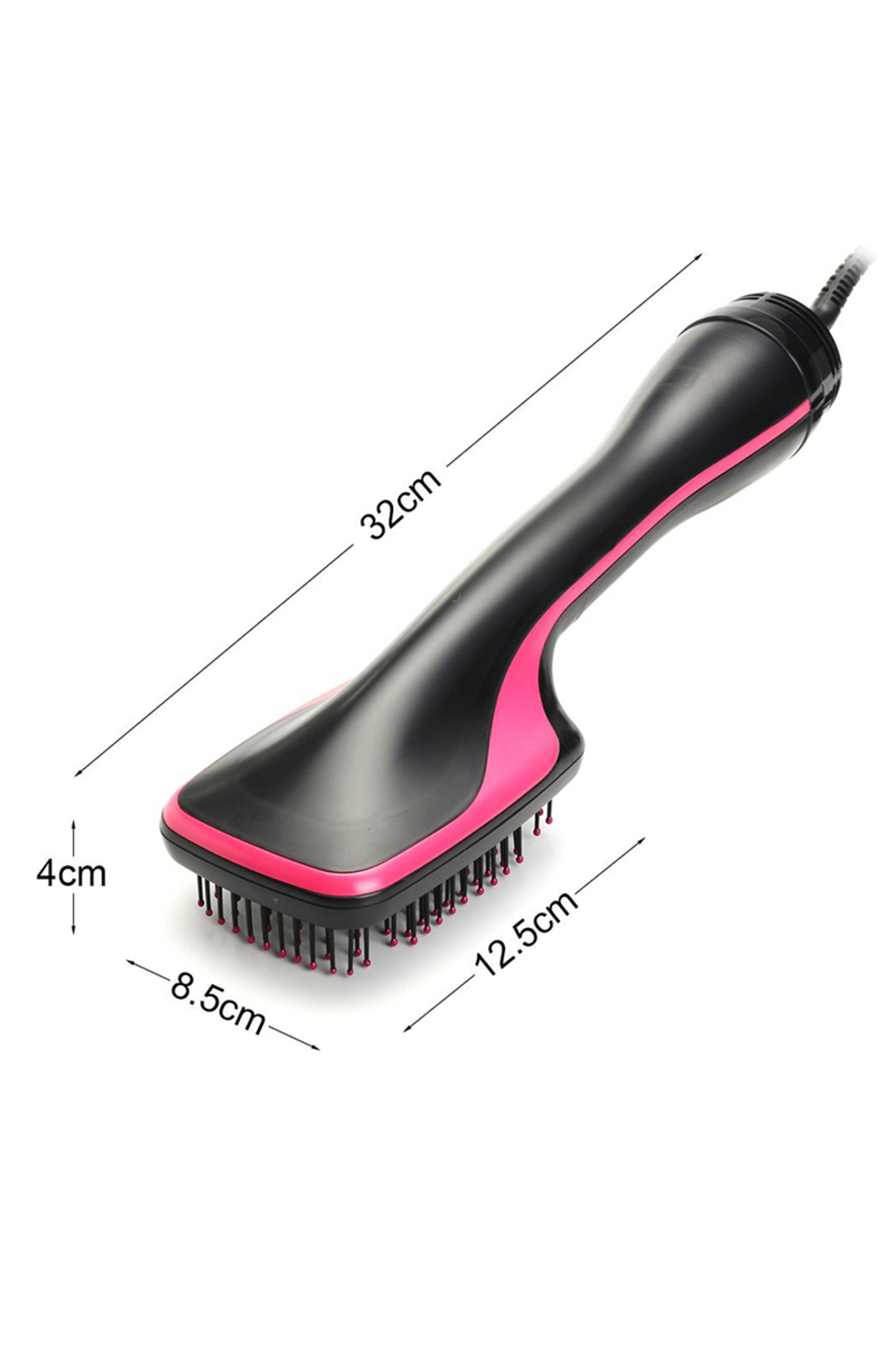 SCBWMG-Hot Air Blower Hair Dryer Brush Blow Dryer Brush Styler For Rotating Straightening Brush Dryer Ch... 6
