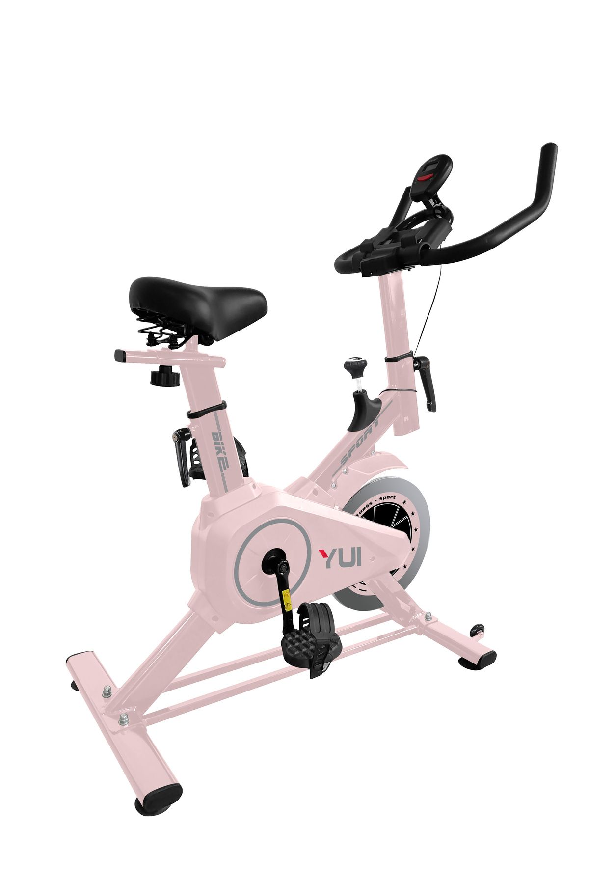 XV15 Esential Profesyonel Spinning Bike Kondisyon Bisikleti Ve Kondisyon Aleti Pembe