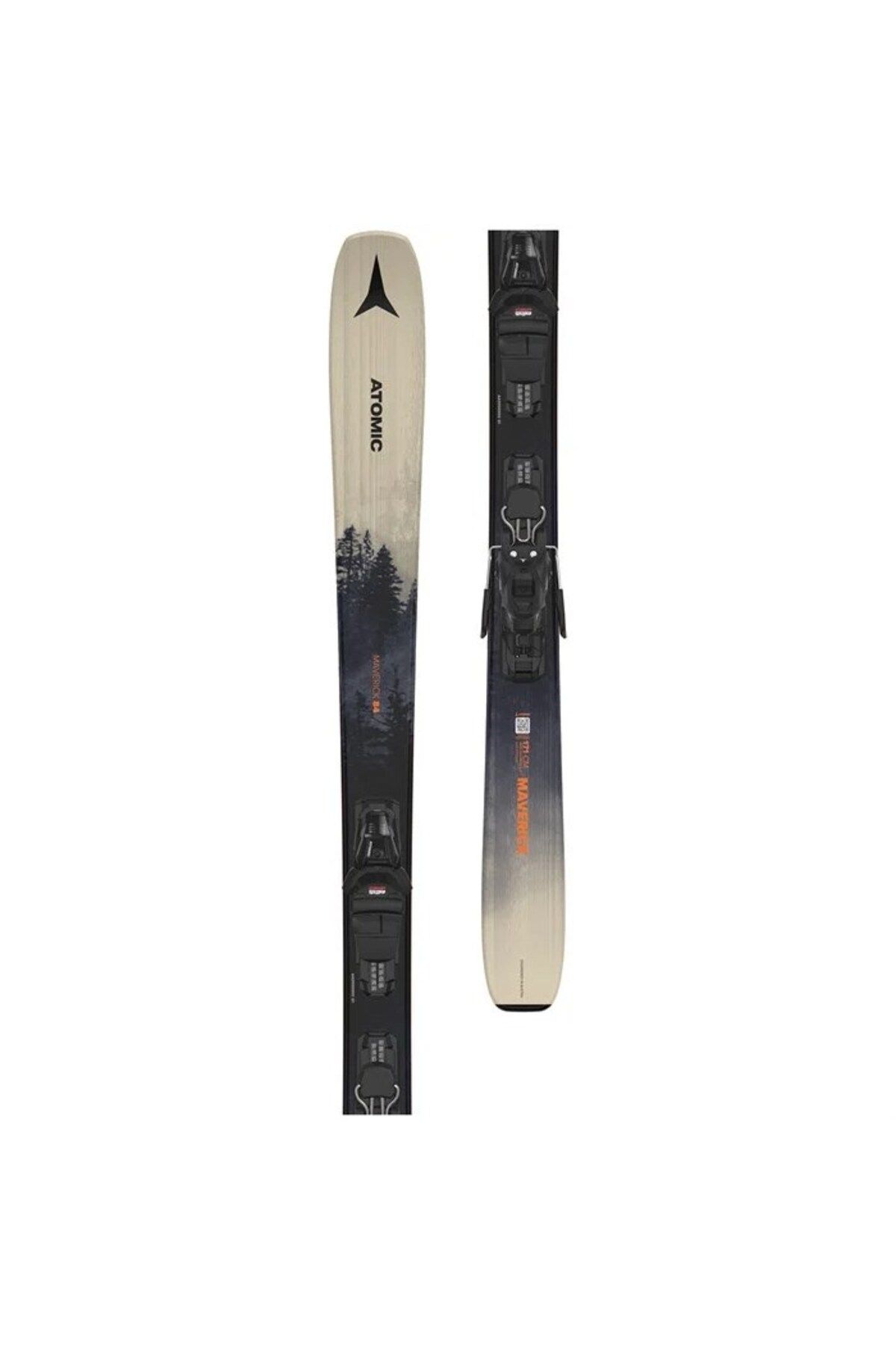 Atomic Maverick 84 Skis + M 10 GW Ski Bindings 2025