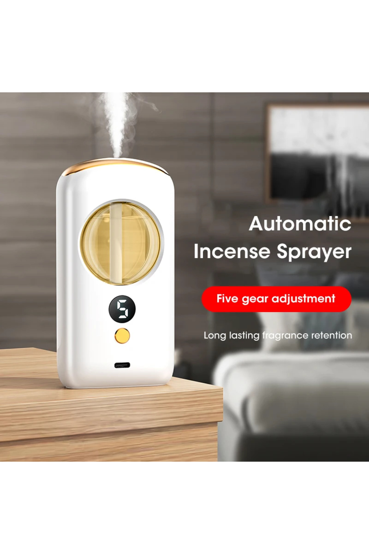 TAPNM Portable Desktop Diffuser Aromatherapy Machine USB Smart Air ...