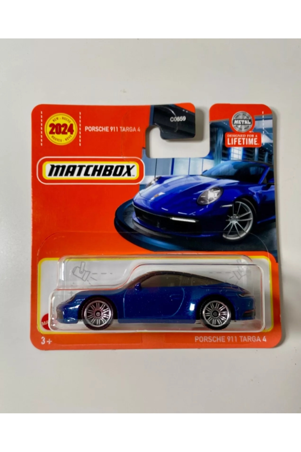 HOT WHEELS 2024 Serisi Matchbox Porsche 911 Targa 4 Lacivert 1/64