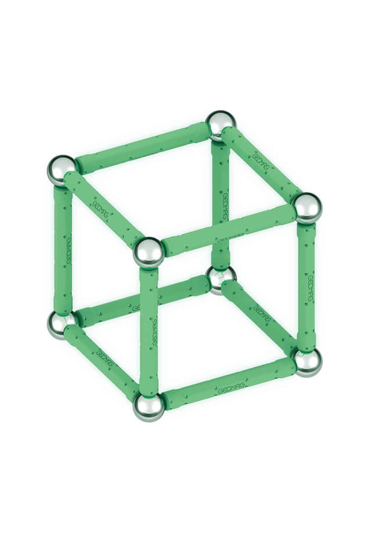 جیومگ نوارهای مغناطیسی گلو گلو در تاریکی سری معمای مغناطیسی بازی ساختنی مغز ۲۵ تکه