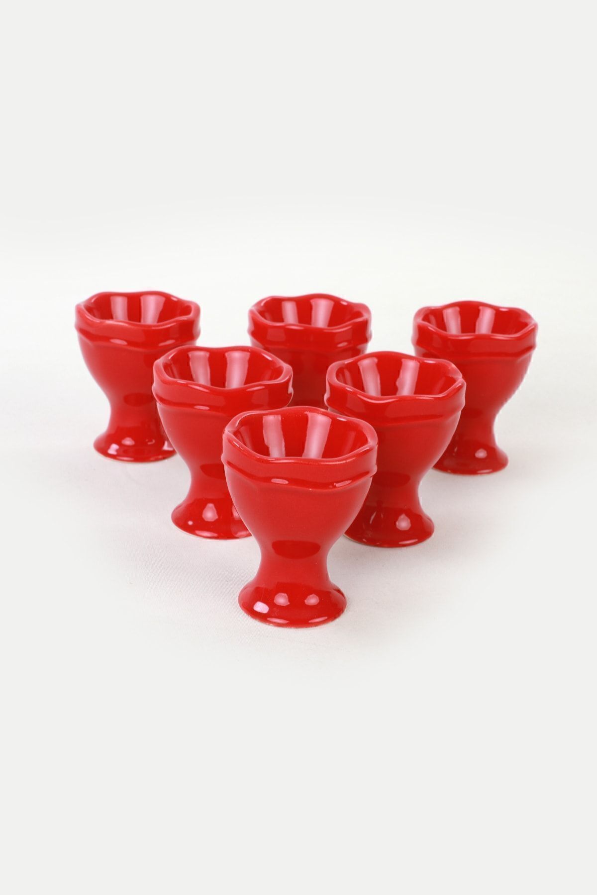 Keramika-Red Juliet Egg Cup 07 Cm 6 Pieces 3