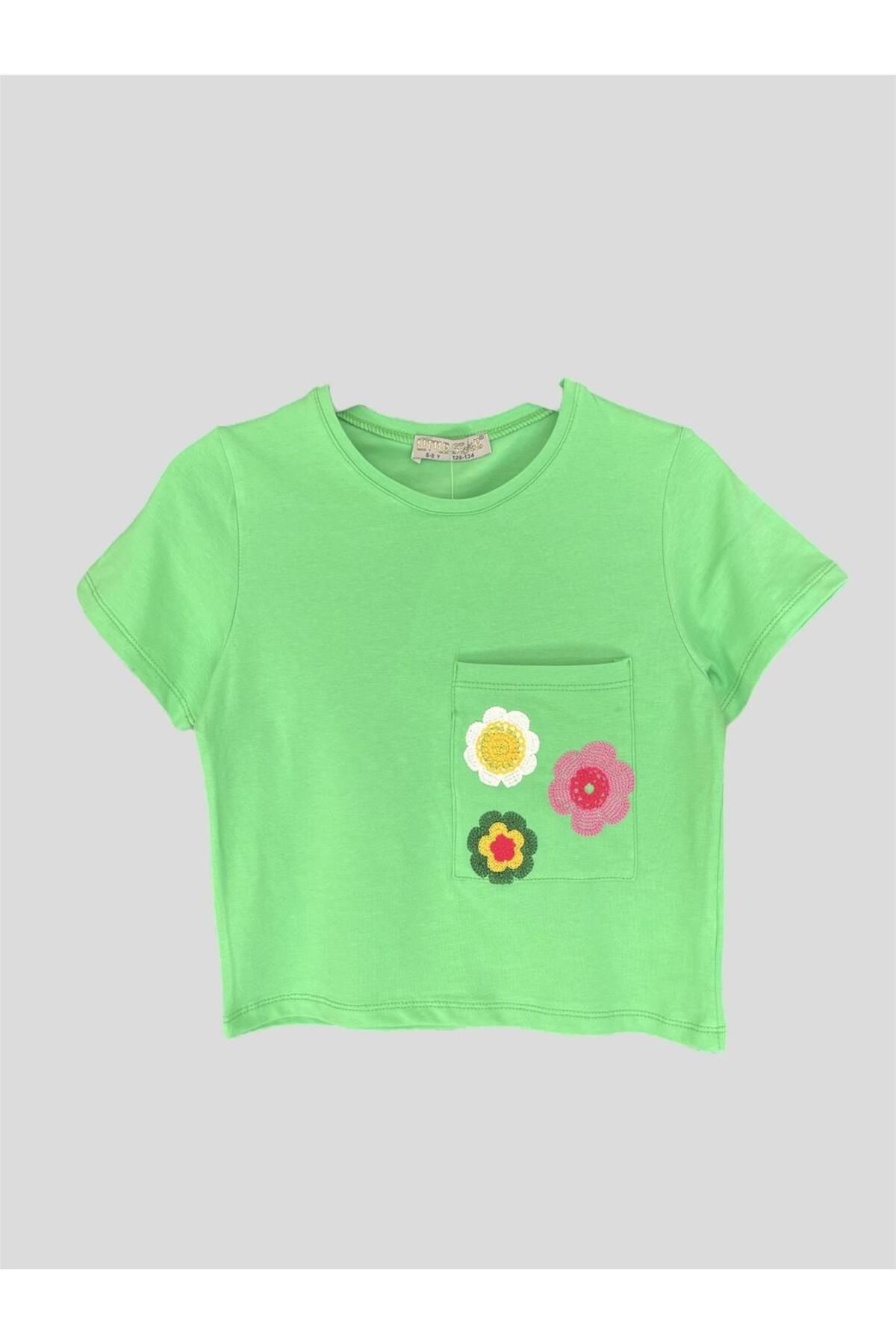 Little Star-Girl's Floral T-Shirt 1