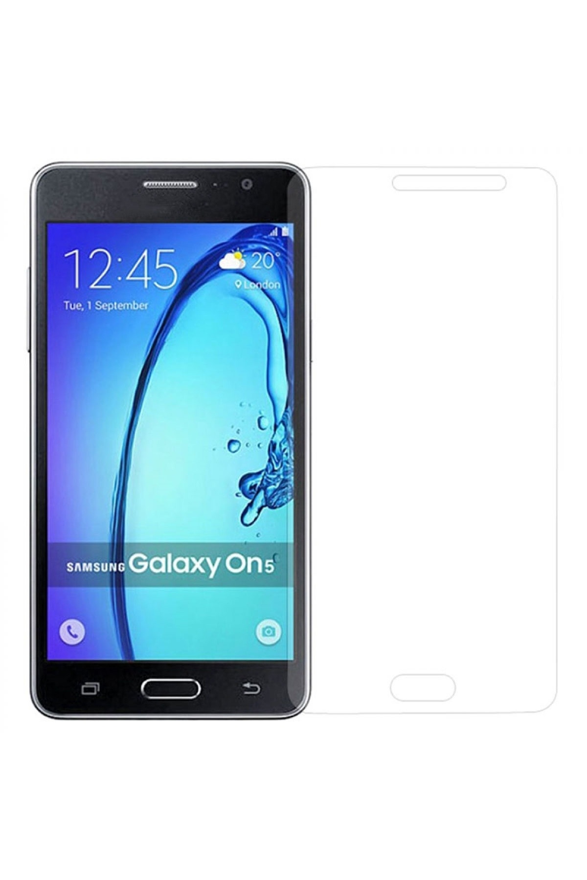 Nettech-Samsung Galaxy G600 On7 Compatible Case Friendly Front Protection Glass Screen Protector 1