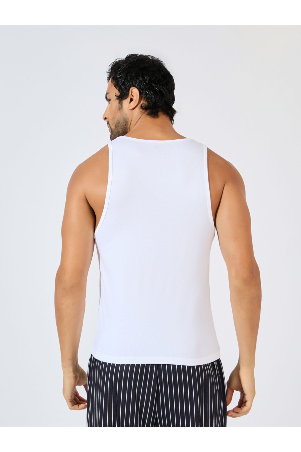 Styli-Pack of 2 - Cotton Stretch Scoop Neck Vest 5