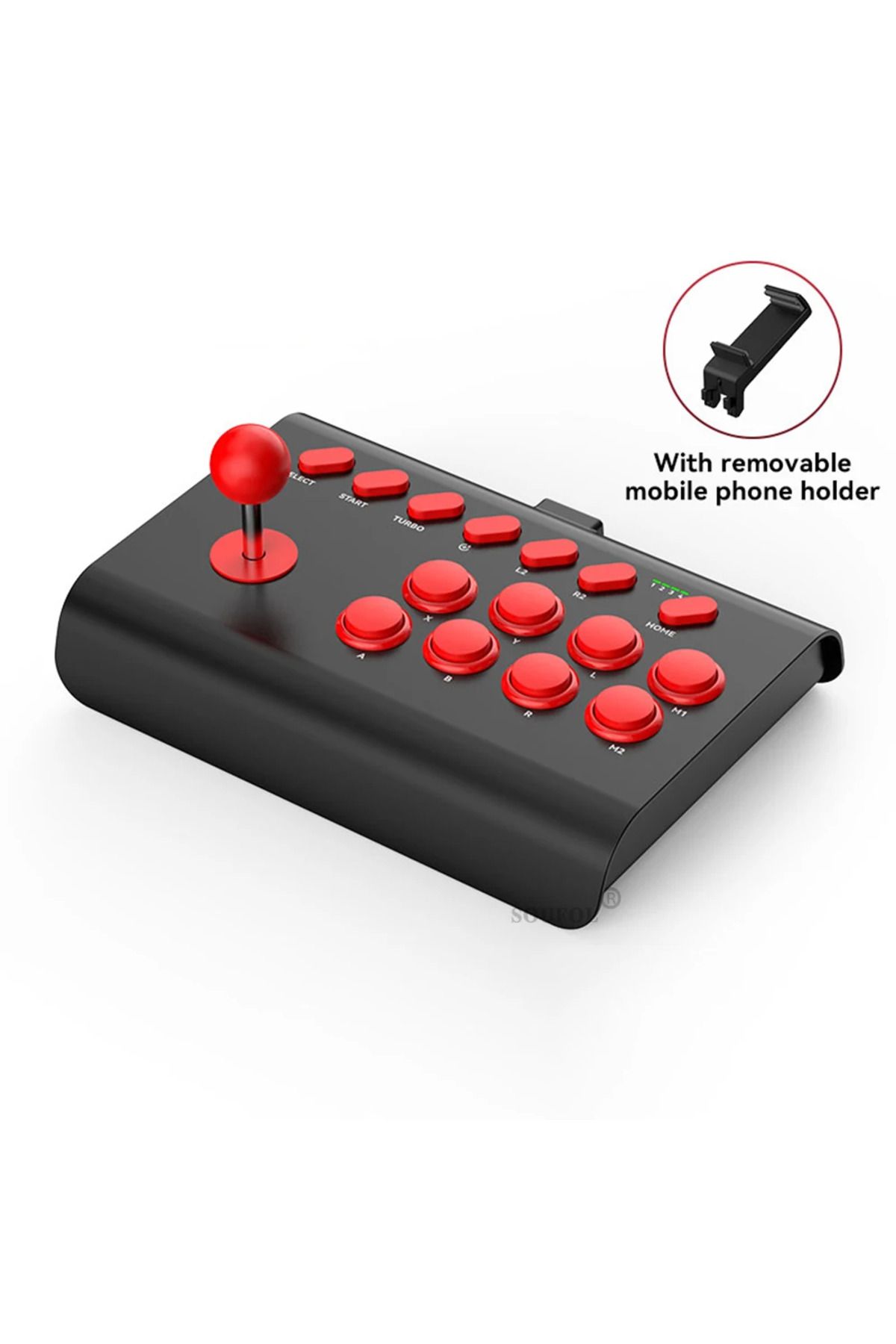 Choice-Y02 Wireless Arcade Games Control Rocker for PS4 Switch Console Controller PC TV Android iOS Phon... 8