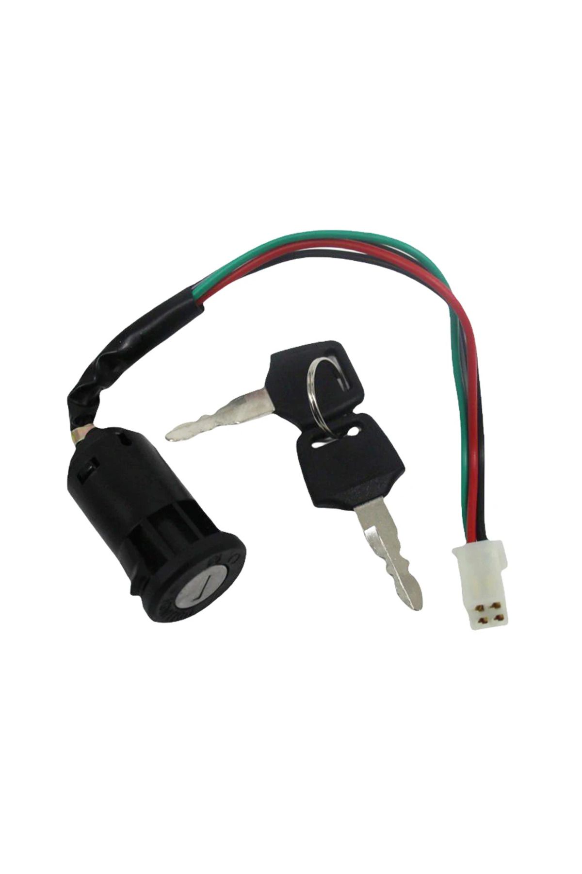 Choice-Universal Motorcycle Karting Ignition Switch 4 Pin Wire On/Off Ignition Switch with Keys for ATV ... 3