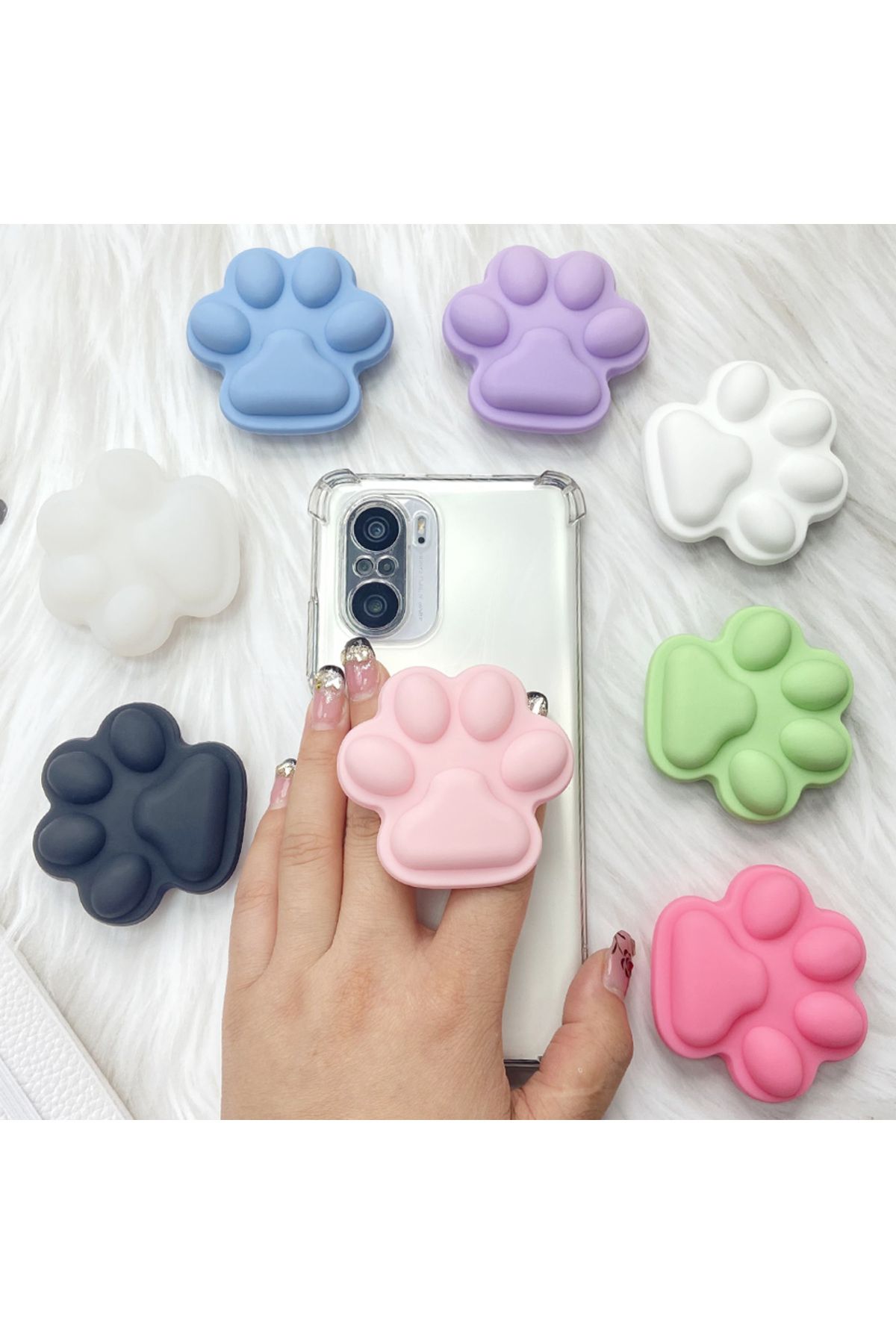 Choice-Grippopso Cat's Claw Mobile Phone Finger Grip Holder Socket Phone Holder Ring Holder bracket Grip... 2