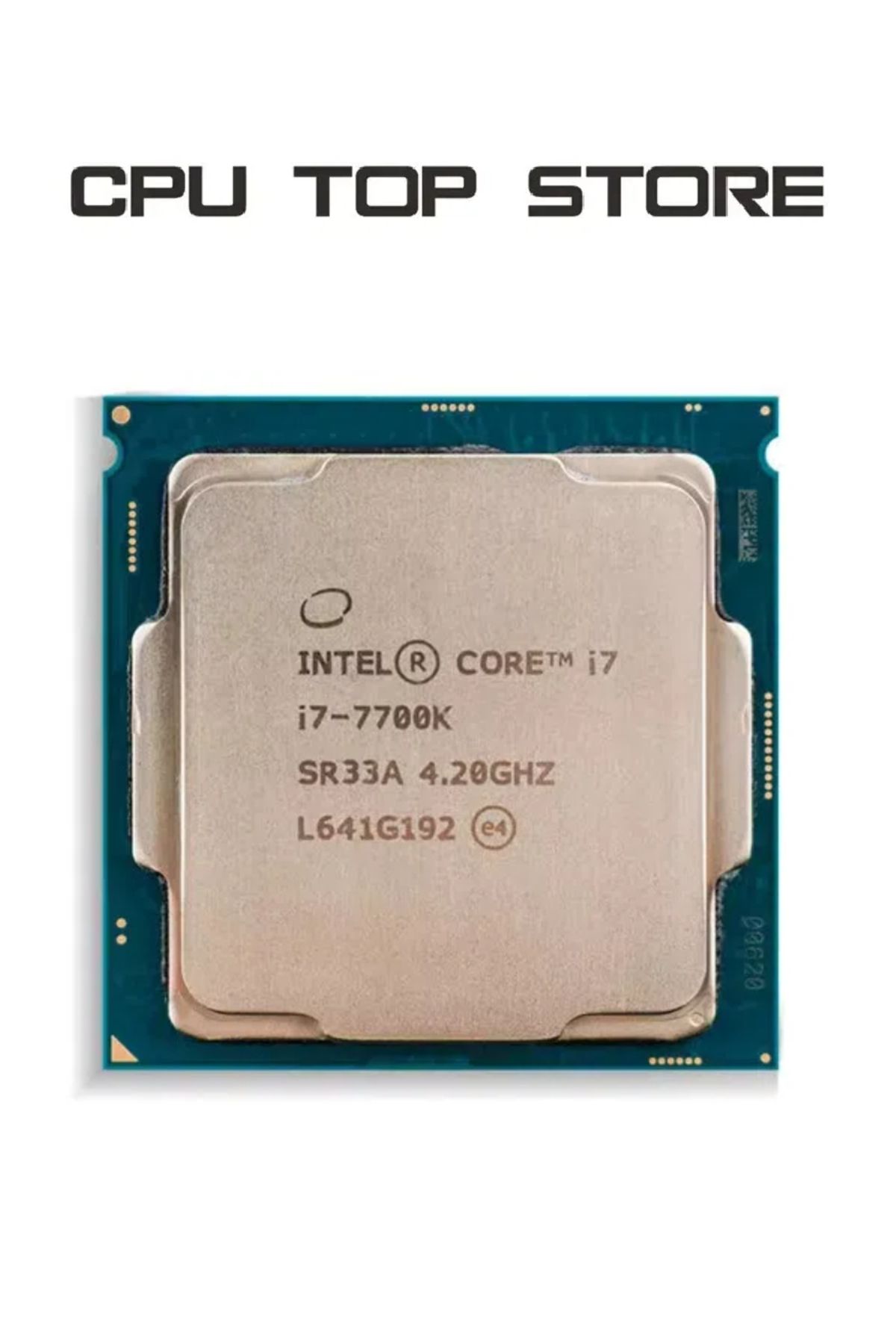 Intel-معالج وحدة المعالجة المركزية Intel Core i7 7700K رباعي النواة بتردد 4.2 جيجاهرتز وثماني خيوط و8 ميجابايت و91 وات LGA 1151 3
