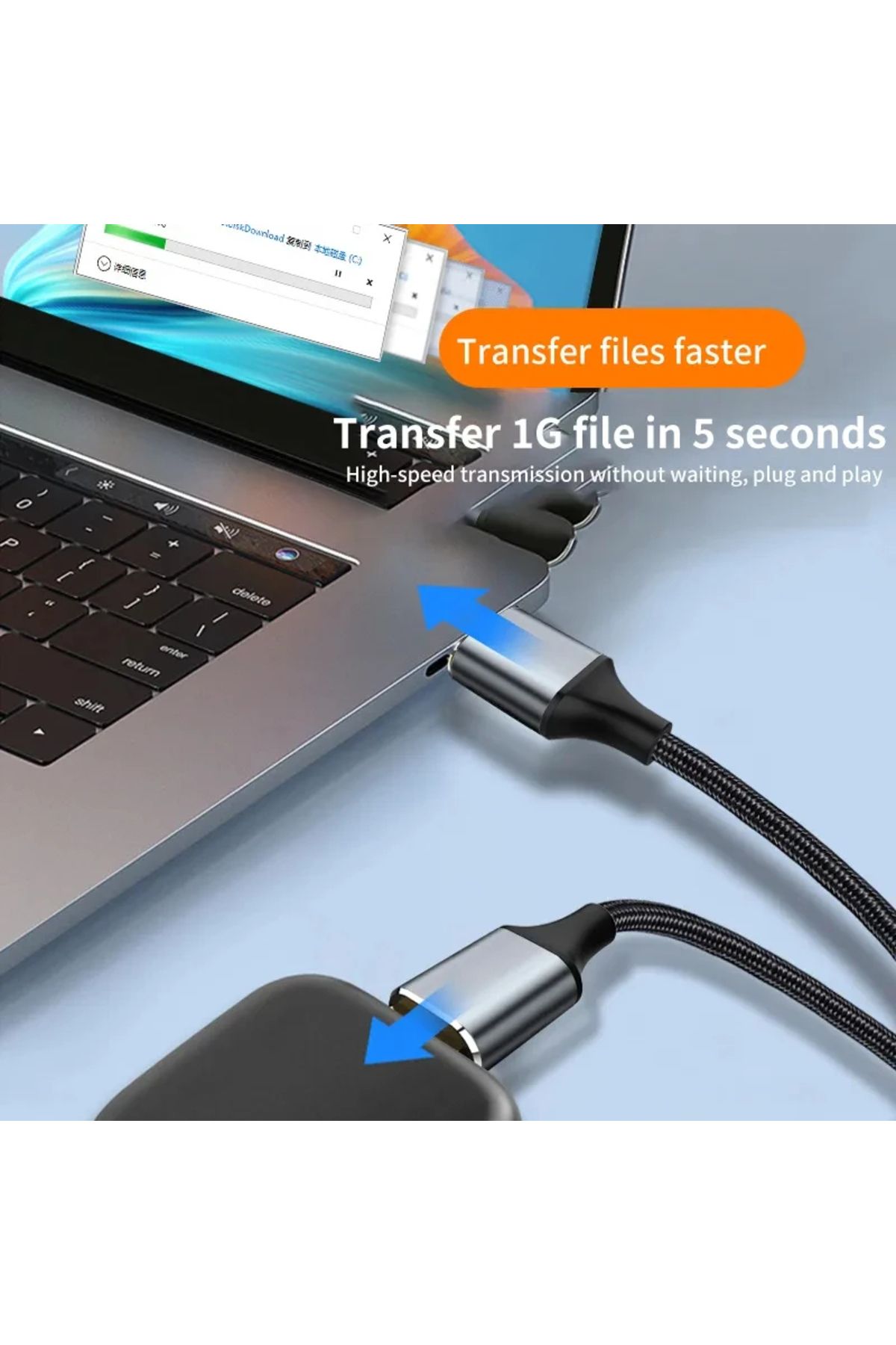 Choice-كابل تمديد USB 3.0 كابل USB 3.0 5 جيجابت في الثانية سلك تمديد USB3.0 للتلفزيون الذكي PS4 PS3 Xbox One SSD La... 7