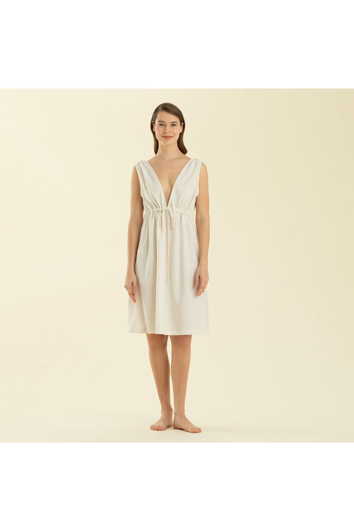 Chakra-Hierba Nightgown White 1
