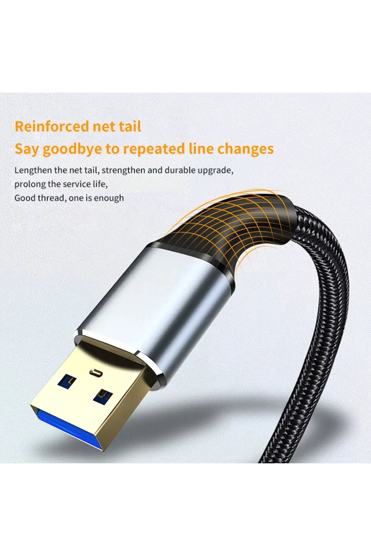 Choice-كابل تمديد USB 3.0 كابل USB 3.0 5 جيجابت في الثانية سلك تمديد USB3.0 للتلفزيون الذكي PS4 PS3 Xbox One SSD La... 5