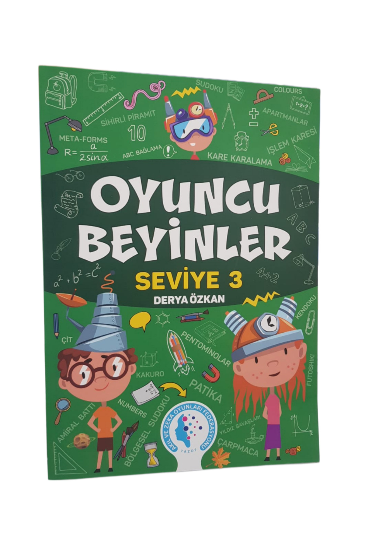 Curious&Genius TAZOF OYUNCU BEYİNLER SEVİYE 3-4 (2 KİTAP BİR ARADA