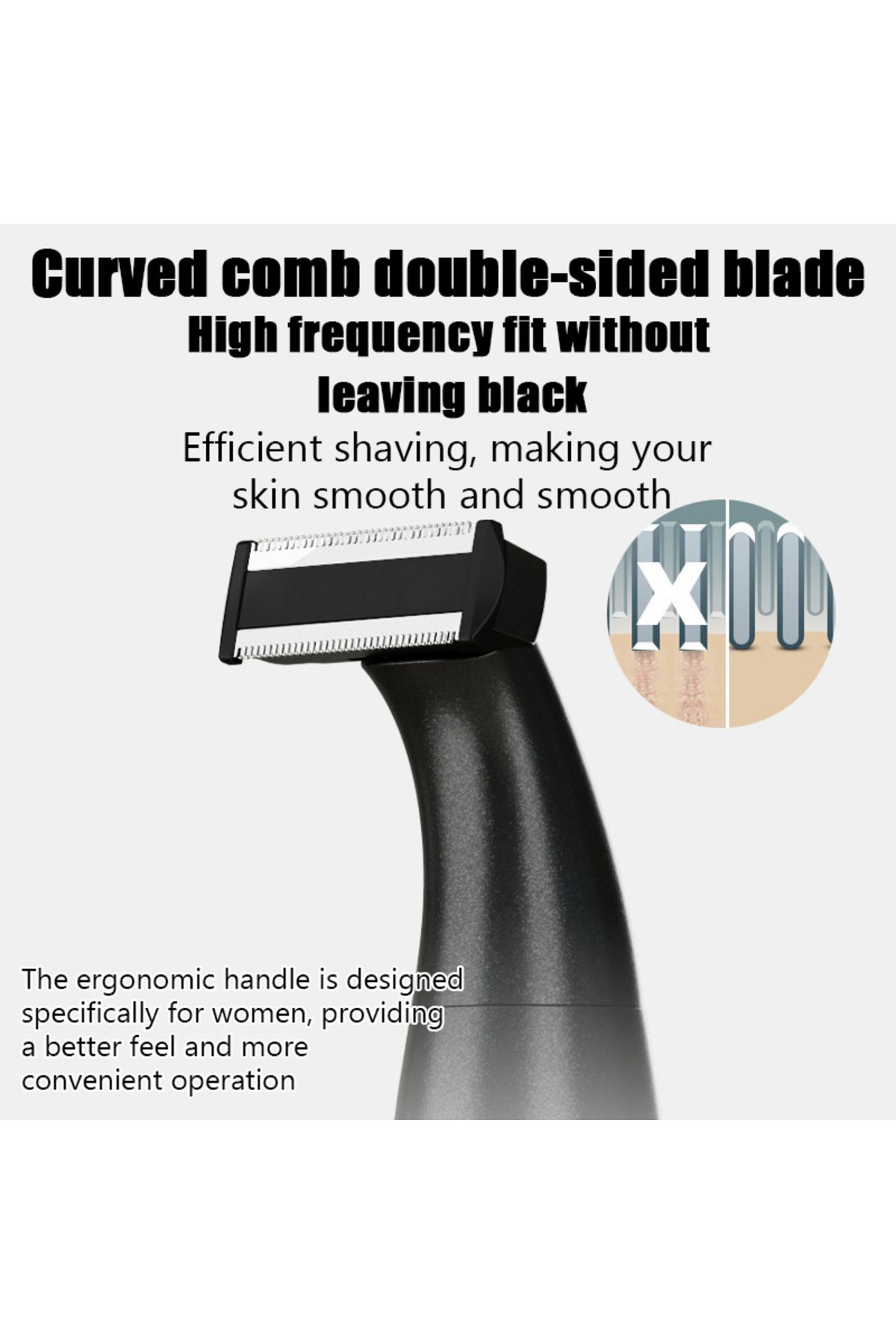 Choice-Intimate Areas Haircut Precision Shaver Men Bikini Line Sensitive Razor Balls Eggs Pubic Hair Sha... 5