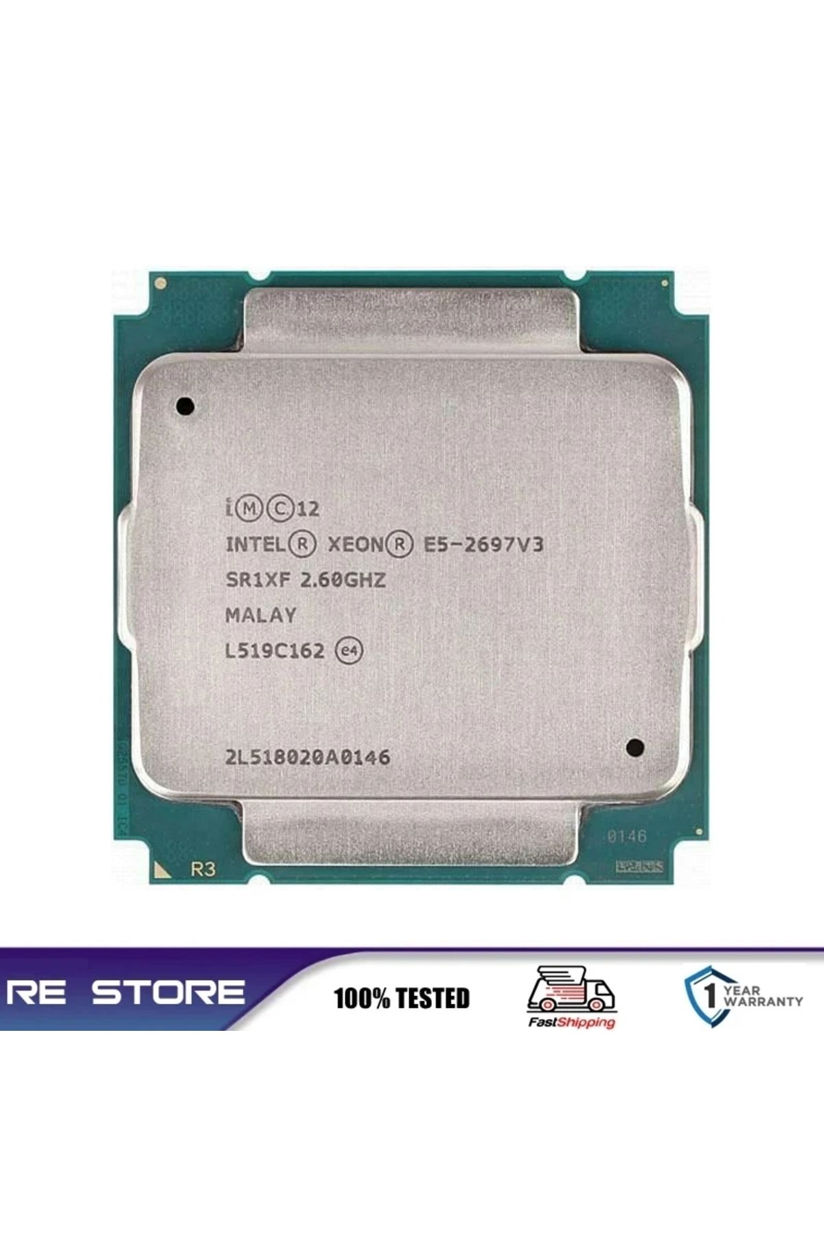 Choice-Intel Xeon E5 2697V3 2697 V3 14-core 2.60GHz LGA 2011-3 cpu processor 2
