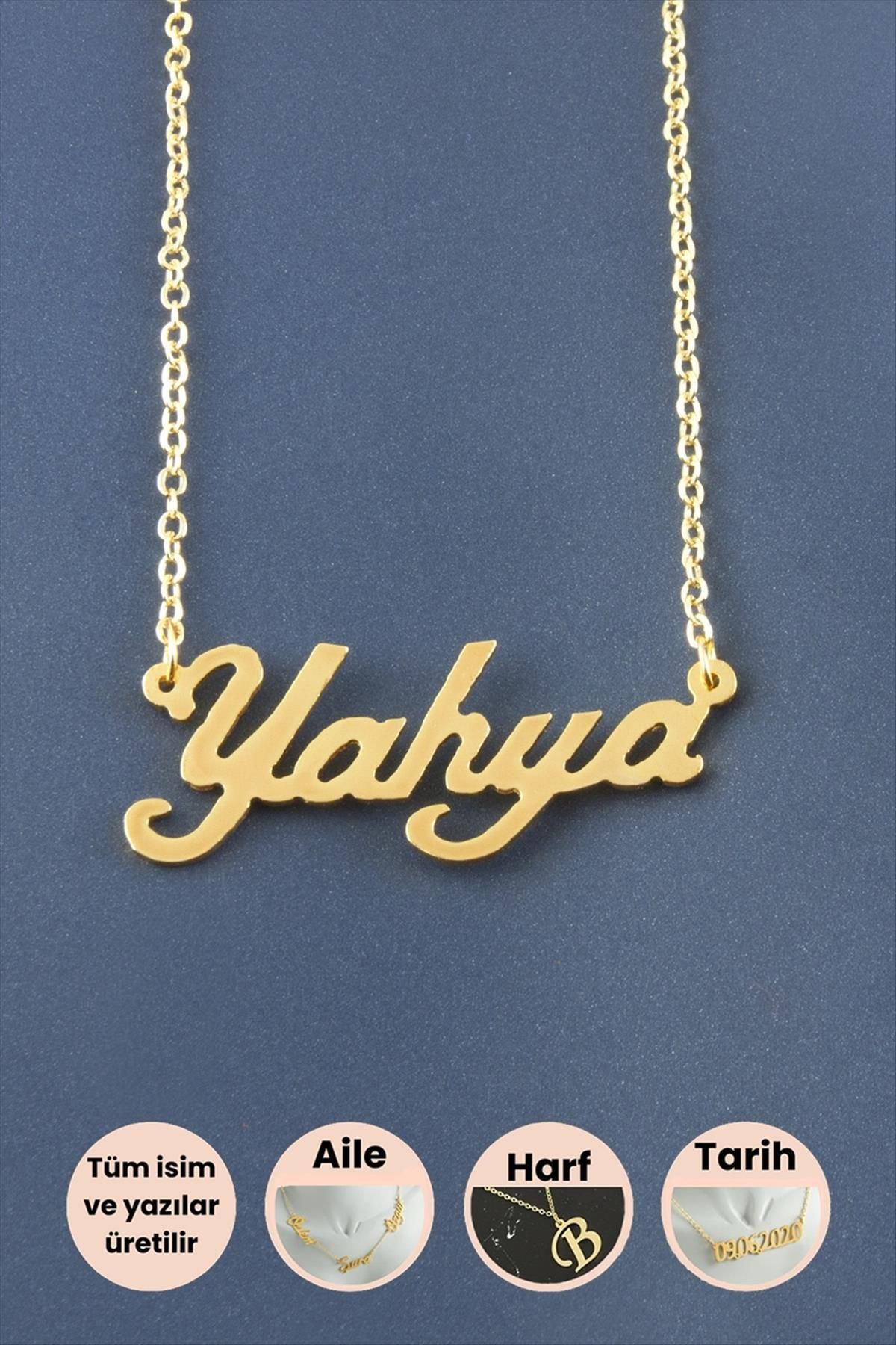 Bijuteri Net-Yahya Name Necklace 1