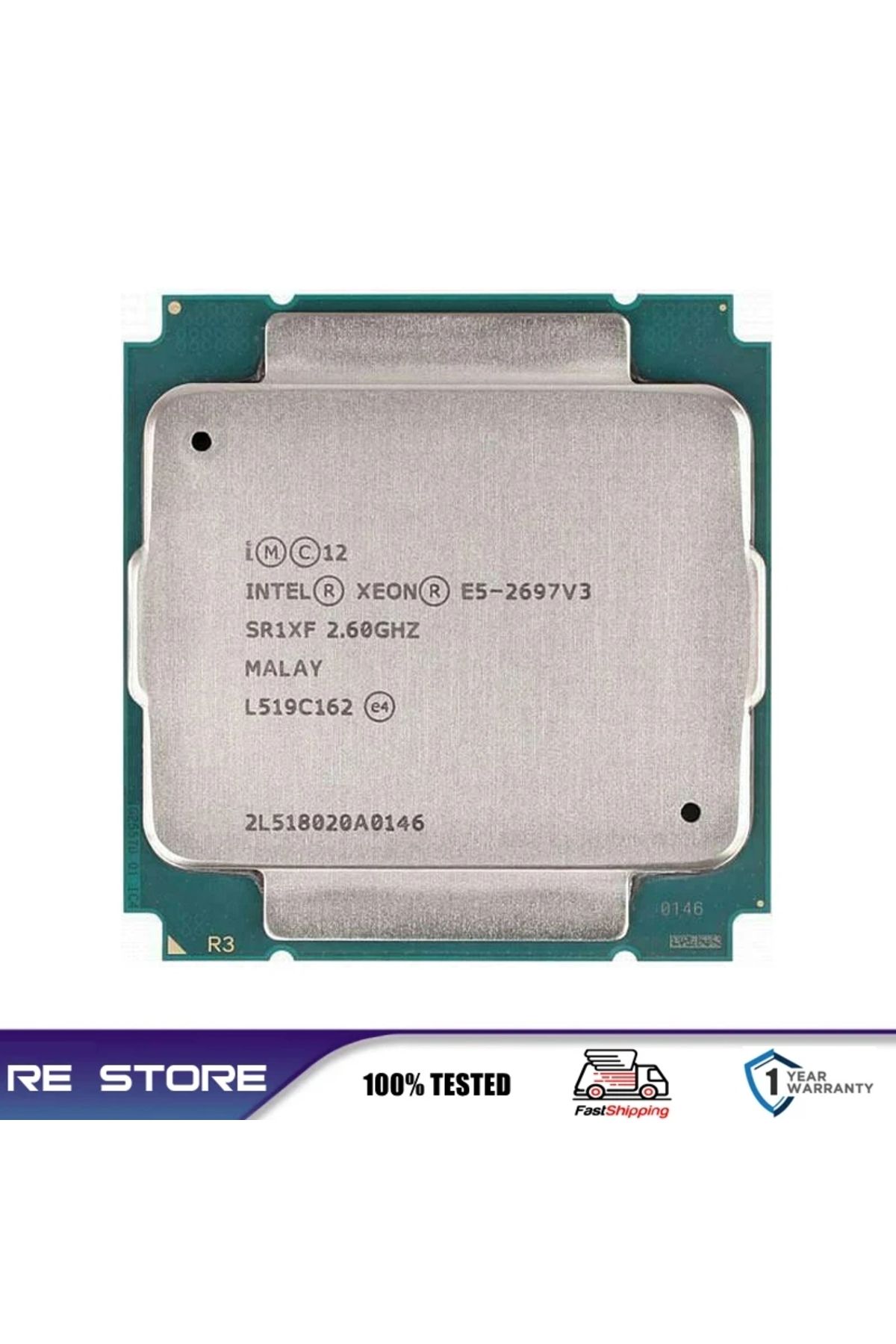Choice-Intel Xeon E5 2697V3 2697 V3 14-core 2.60GHz LGA 2011-3 cpu processor 1