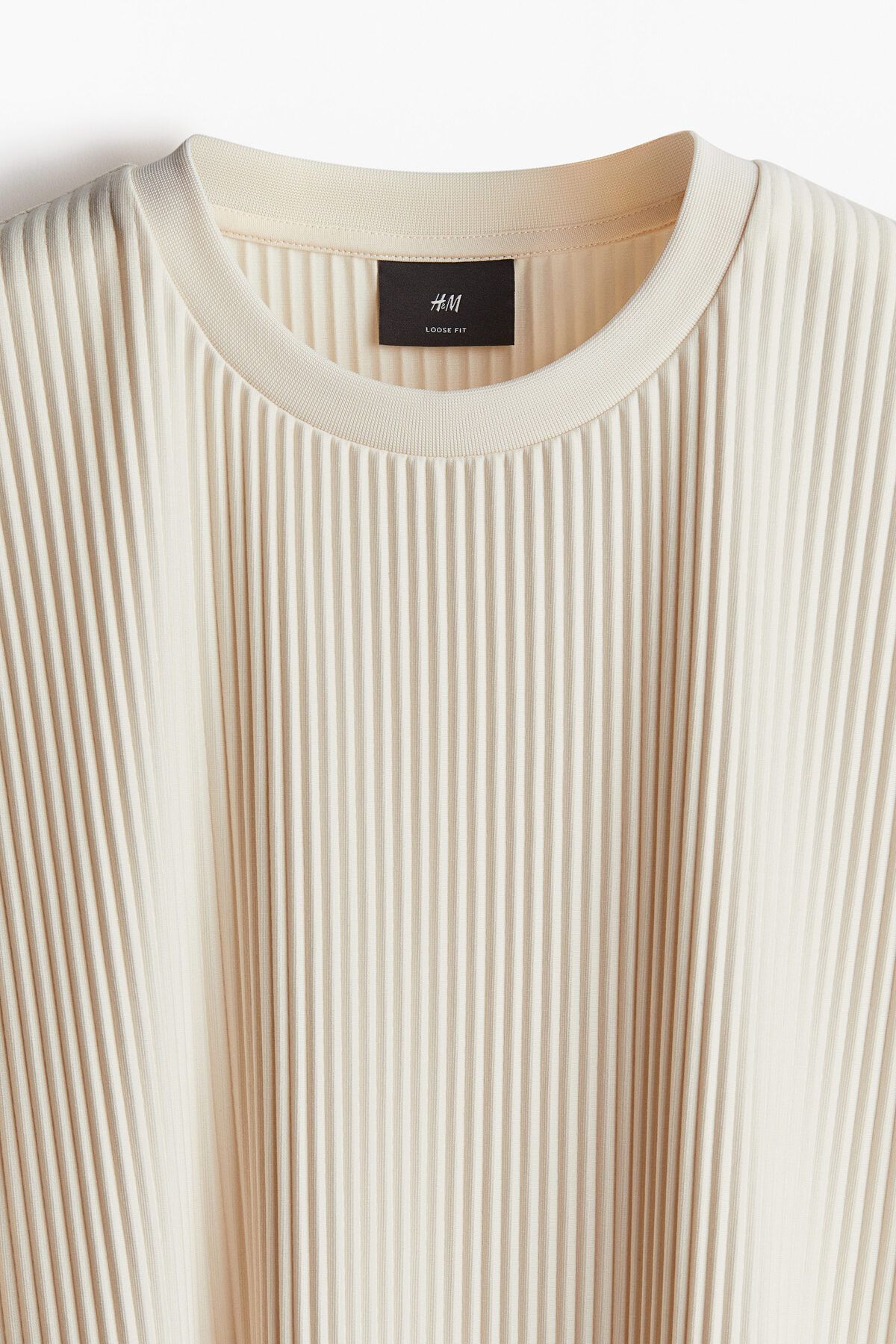 تی شرت نود مردانه تناسب گشاد T اورجینال H M H&M