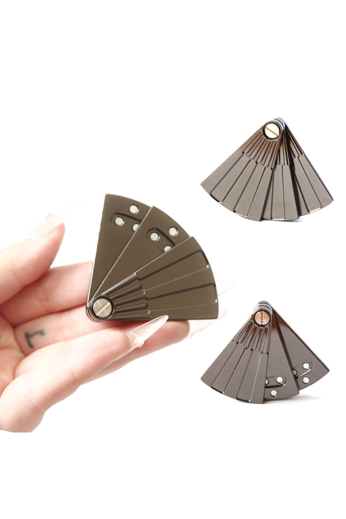 AHHLCLT-Magnetic Fidget Slider Xiao Yao Fan Haptic Slider EDC Fidget Toys ADHD Tool Anxiety Office Stress... 8