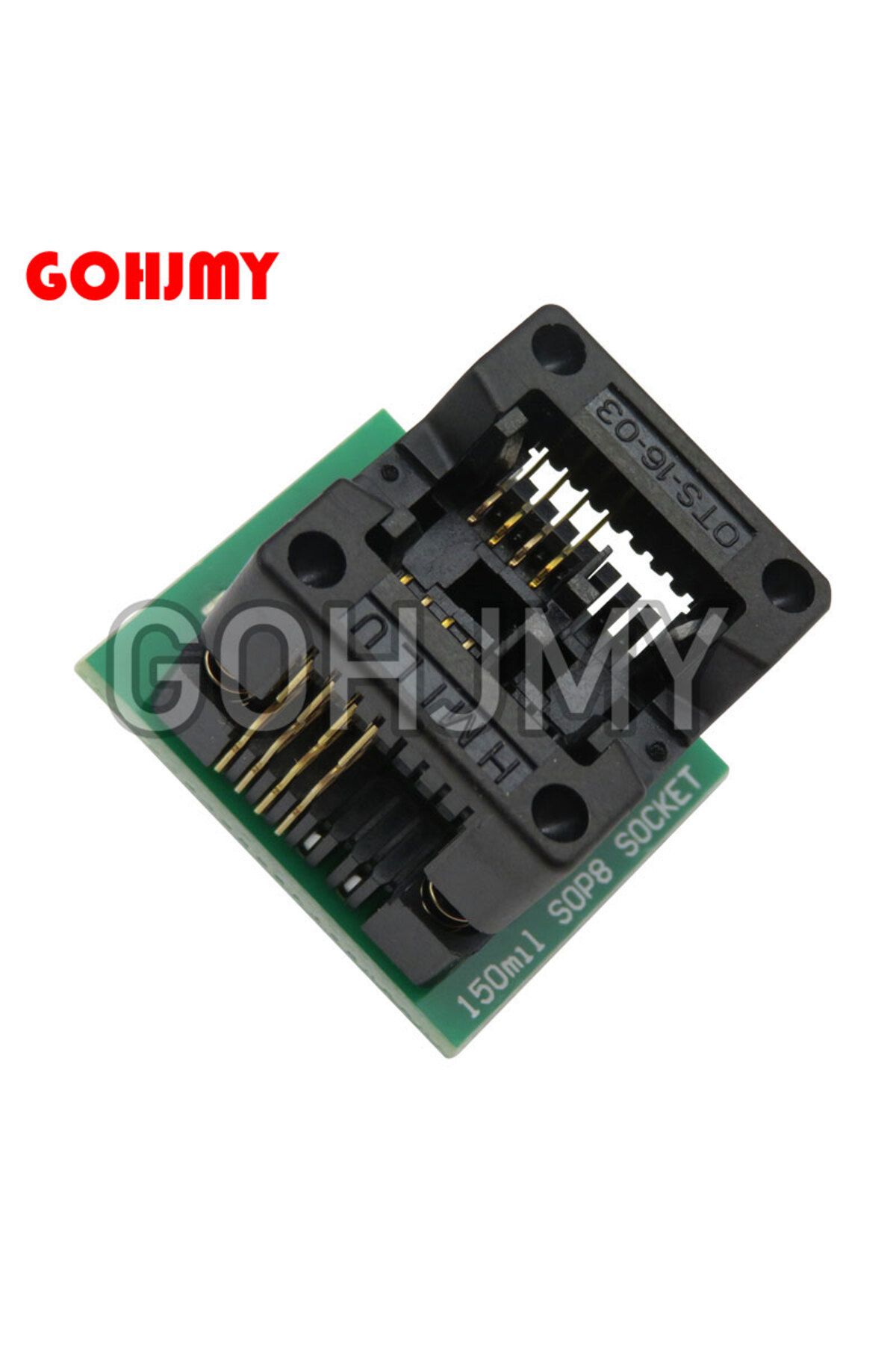GOHJMY-1pcs SOIC8 SOP8 to DIP8 EZ Programmer Adapter Socket Converter Module 150mil 2