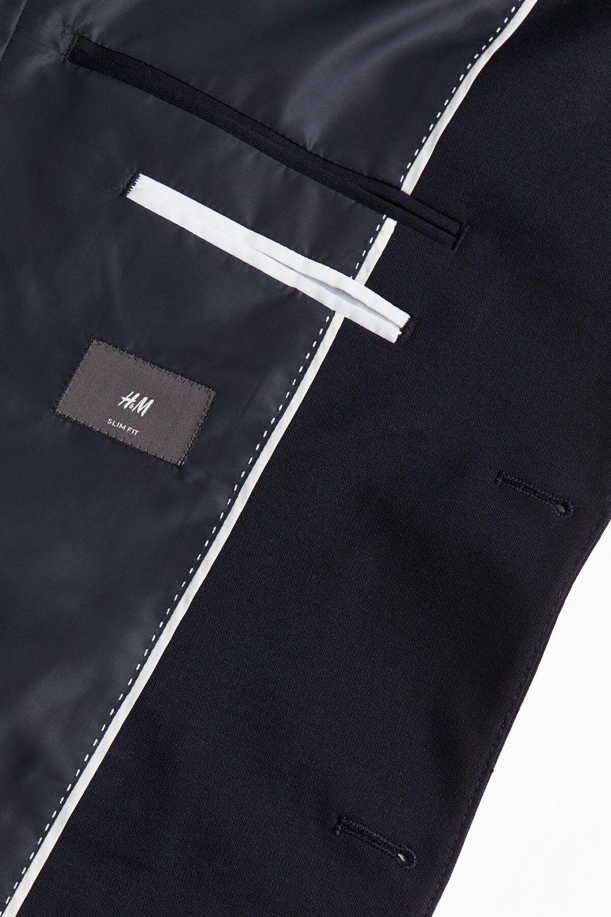 کت بلیزر آبی مردانه ژاکت مناسب اورجینال H M H&M