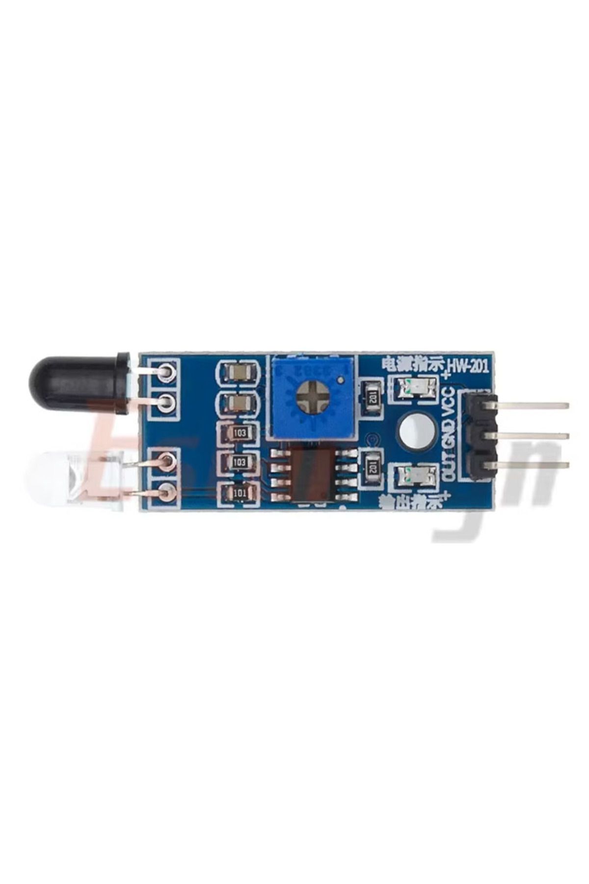 Estardyn-IR Infrared Obstacle Avoidance Sensor Module for arduino Smart Car Robot 3-Pin Reflectiv... 8