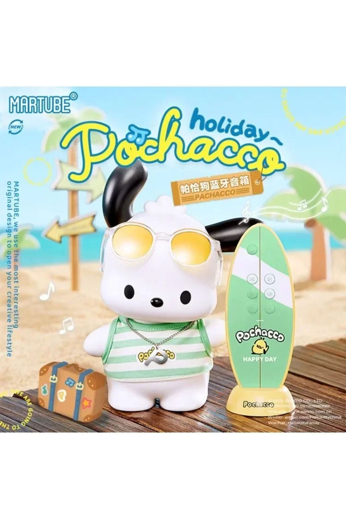 Choice-Pochacco Bluetooth Speakers Sanrio MG22-44 Kawaii Cartoon Anime Wireless Speaker Portable Desktop... 7